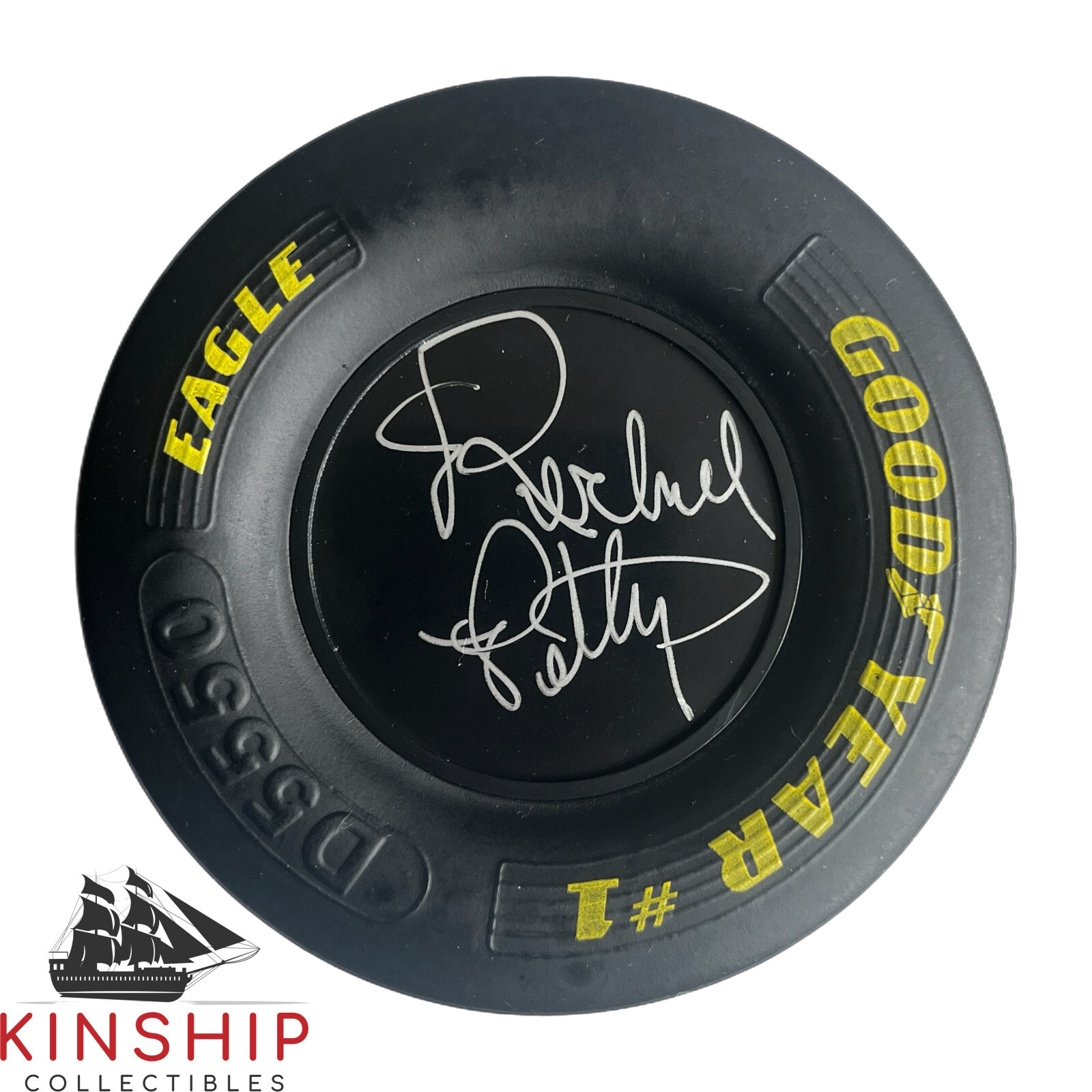 Richard Petty signed Goodyear Mini Tire JSA COA Nascar Daytona Auto Rare T48
