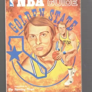 1975-76 OFFICIAL NBA GUIDE GUIDE RICK BARRY COVER VINTAGE+PRISTINE+RARE