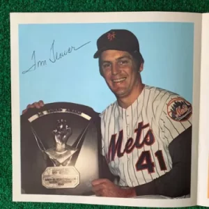 1975 DAIRYLEA NEW YORK METS PHOTO SET+ENVELOPE TOM SEAVER+BERRA+TORRE+KINGMAN