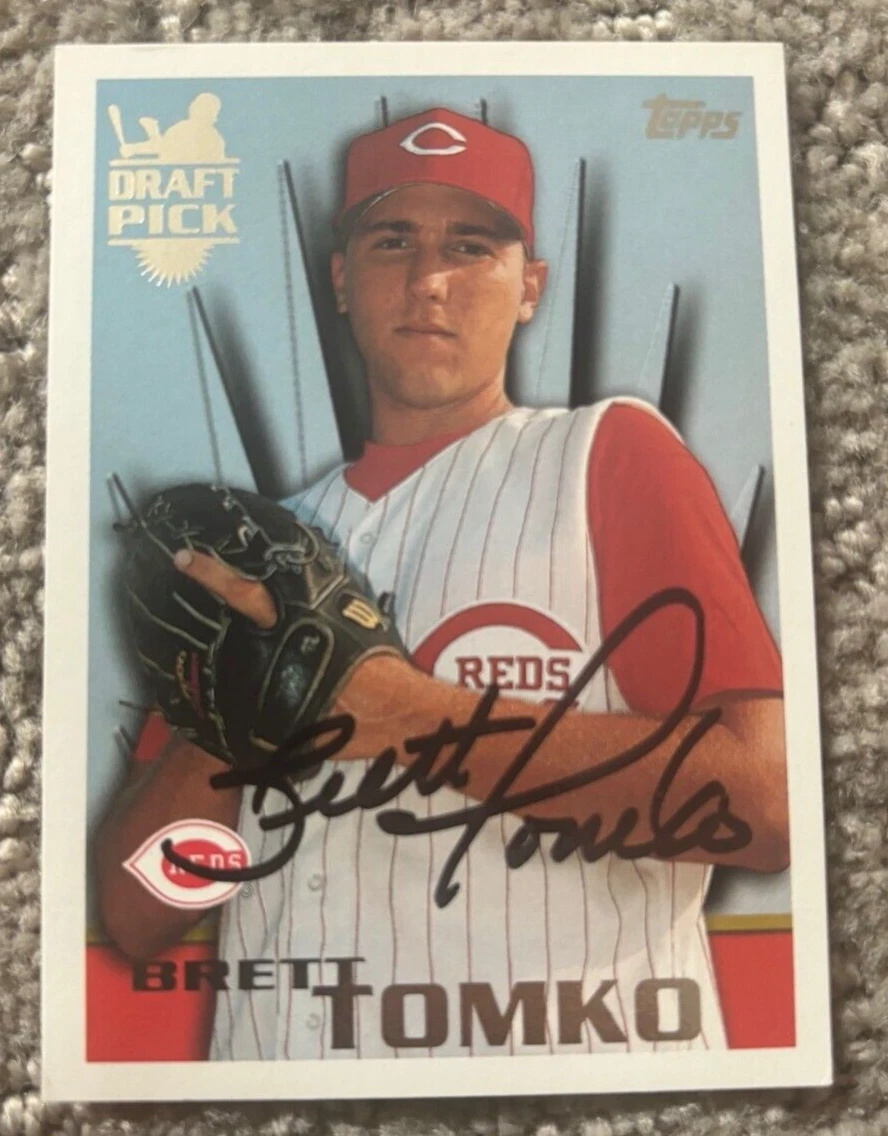 Cincinnati Reds BRETT TOMKO ROOKIE RC auto signed autographed 2006 TOPPS card