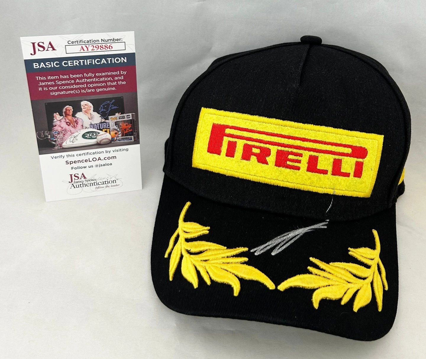 Liam Lawson Signed Hat RB Visa Cash App Red Bull F1 Formula 1 JSA COA