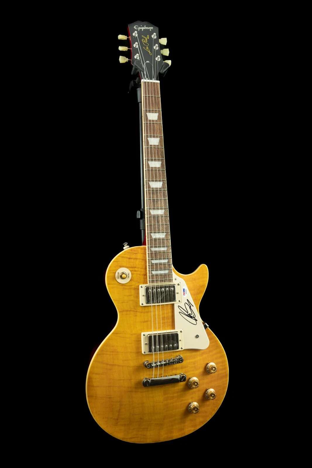 JOE BONAMASSA SIGNED EPIPHONE LAZARUS LES PAUL GUITAR PSA DNA P88888 BRAND NEW