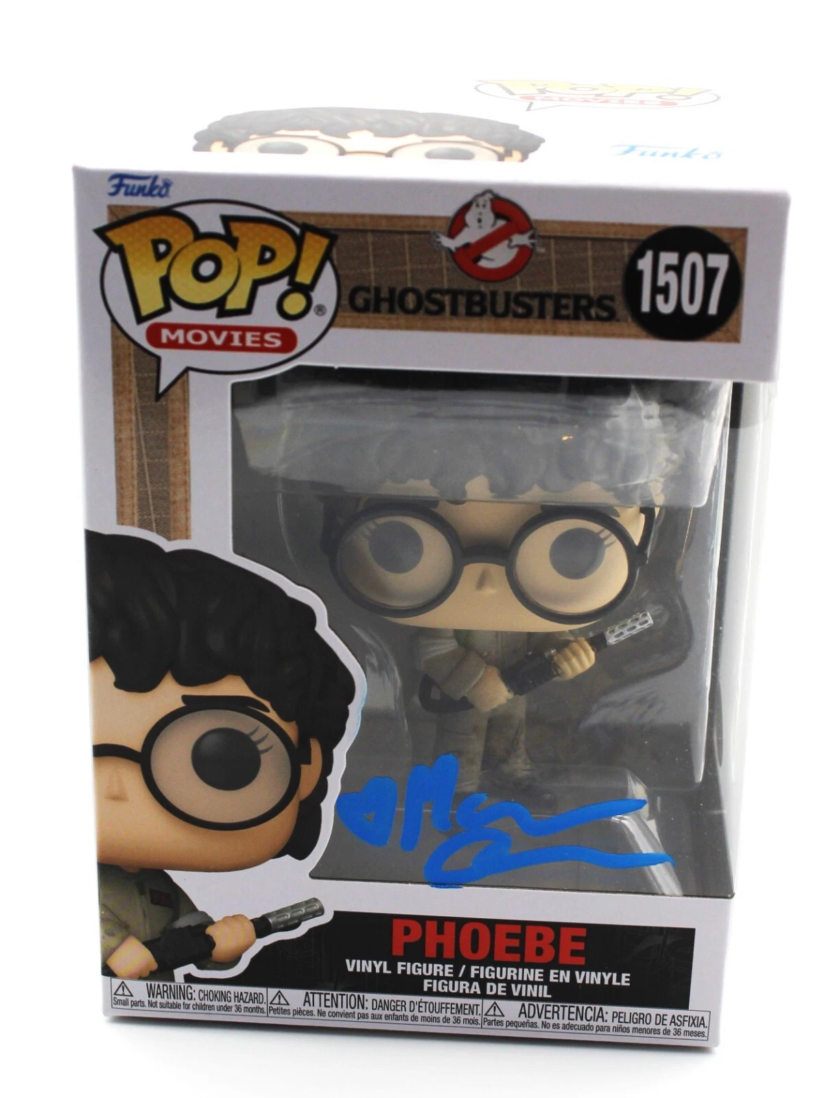 McKenna Grace Ghostbusters Phoebe 1507 Signed Funko Pop w/JSA COA AX11340