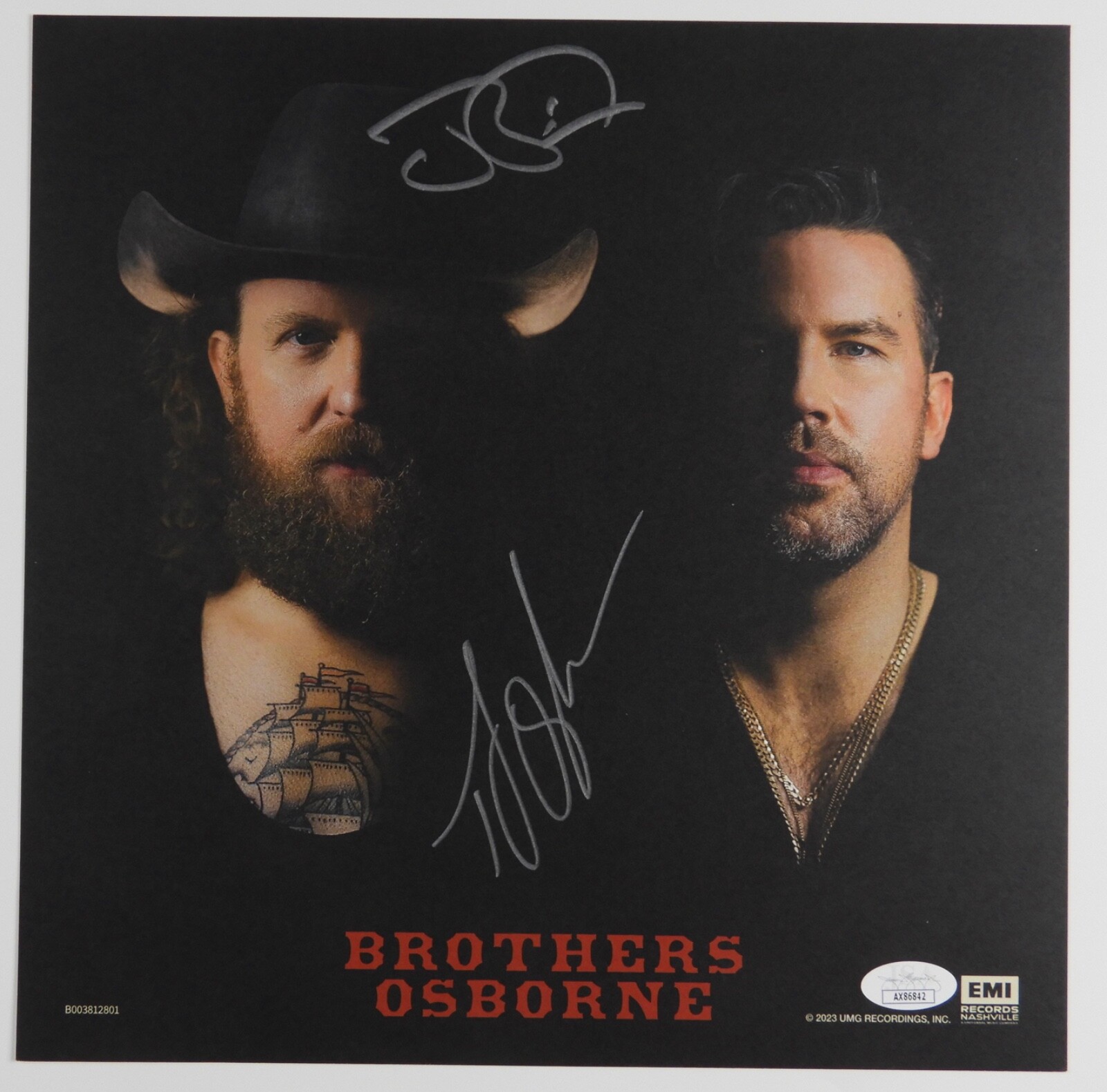 Brothers Osborne JSA Signed Autograph Album Record Vinyl