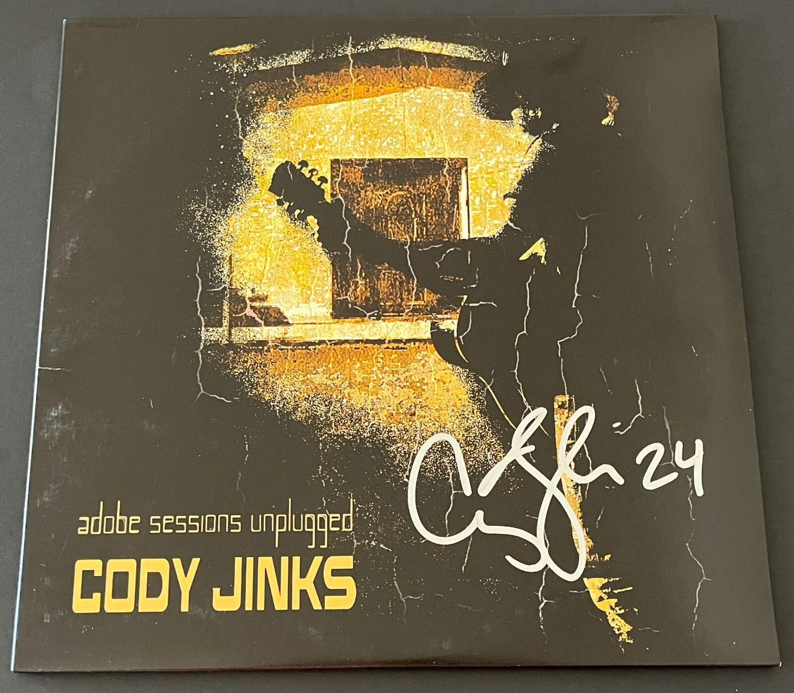 CODY JINKS SIGNED AUTOGRAPH ADOBE SESSIONS UNPLUGGED VINYL w/PROOF & BECKETT COA