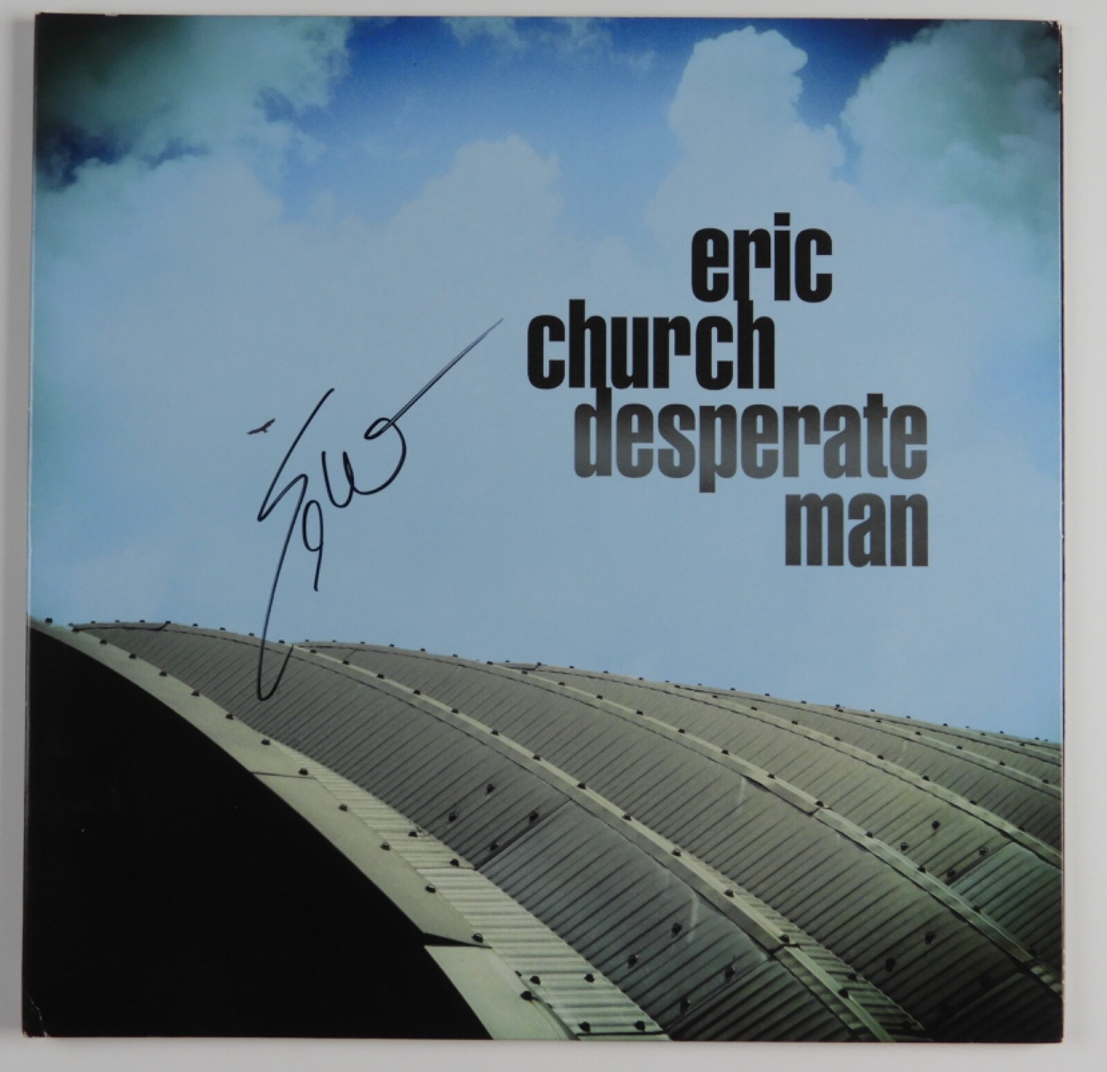 Eric Church JSA Signed Autograph Record Album Vinyl Desperate Man