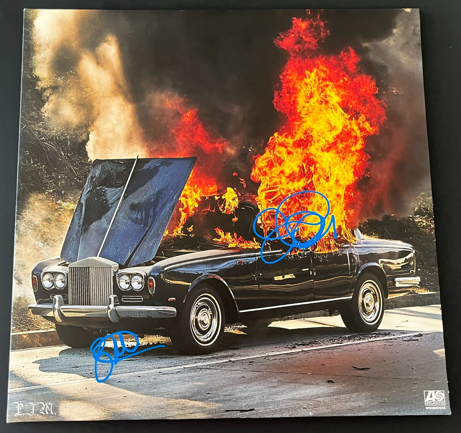 PORTUGAL THE MAN JOHN GOURLEY & ZOE MANVILLE SIGNED WOODSTOCK VINYL BECKETT COA