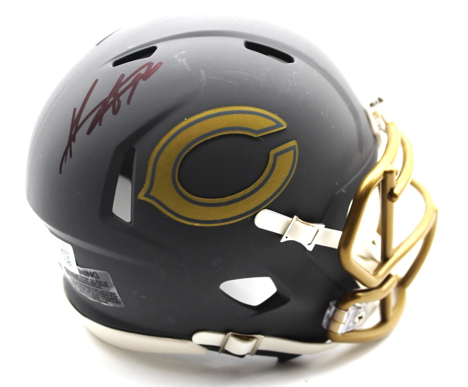 Keenan Allen Signed Chicago Bears Mini Slate Helmet w/Beckett COA BP89850