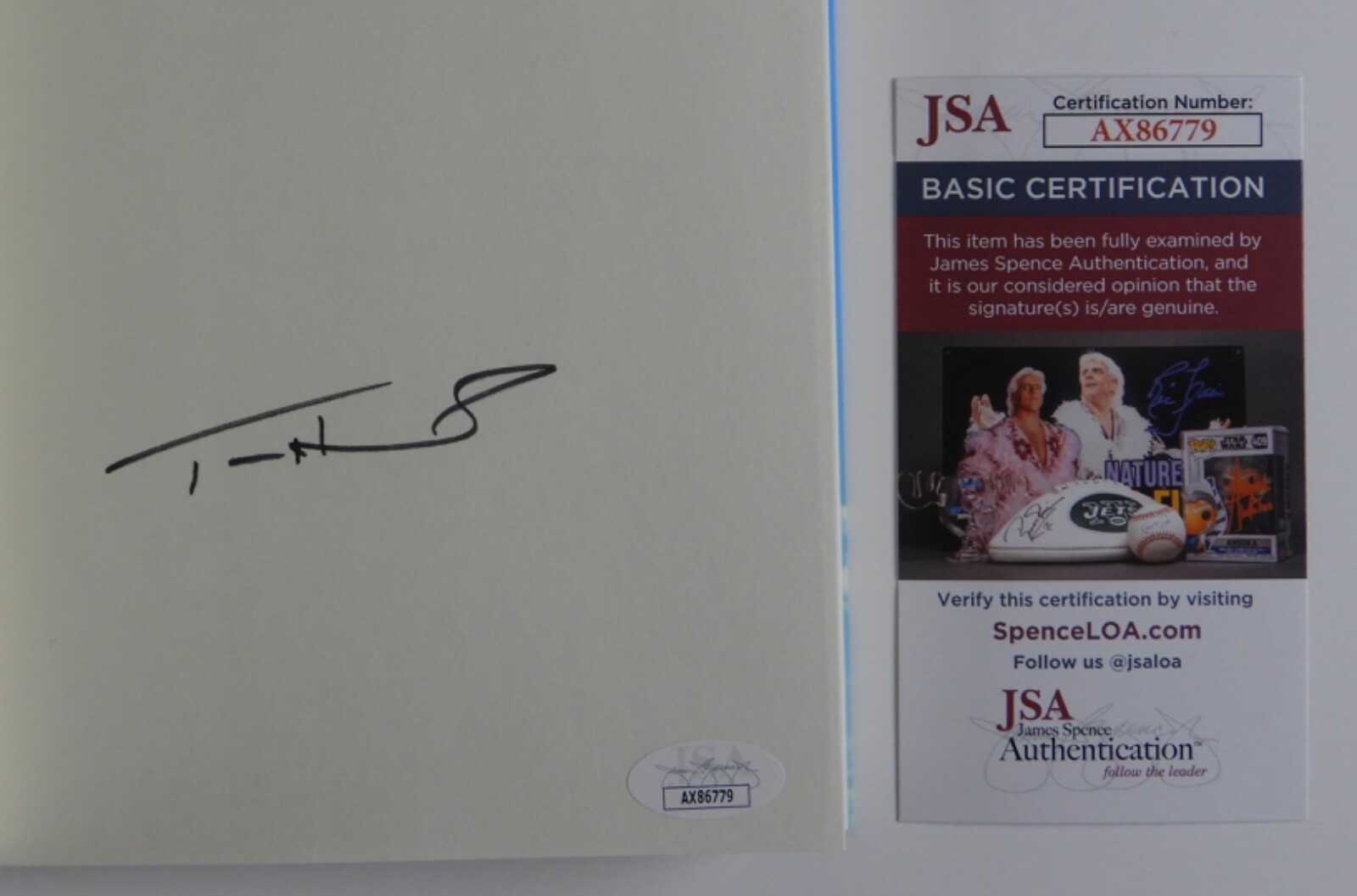 TOM HANKS JSA AUTOGRAPH SIGNED BOOK THE MAKING OF ANOTHER MOTION PICTURE COLLECTIBLE MEMORABILIA