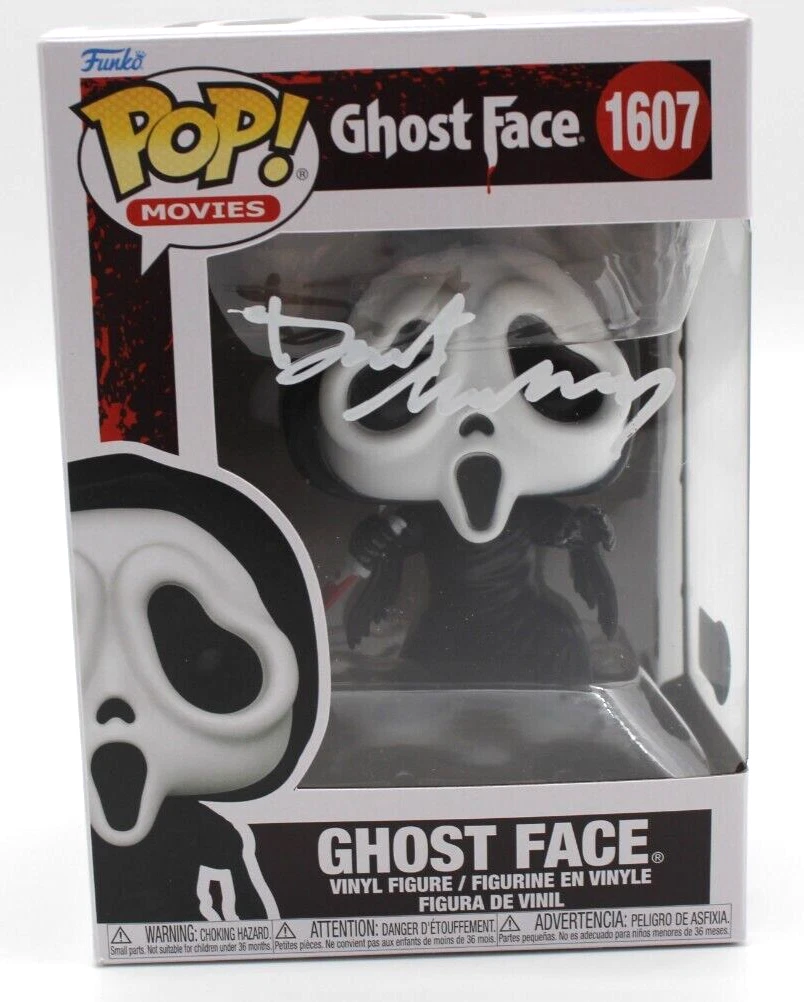 Dermot Mulroney Ghost Face Scream #1607 Signed Funko Pop w/Beckett COA BP89927