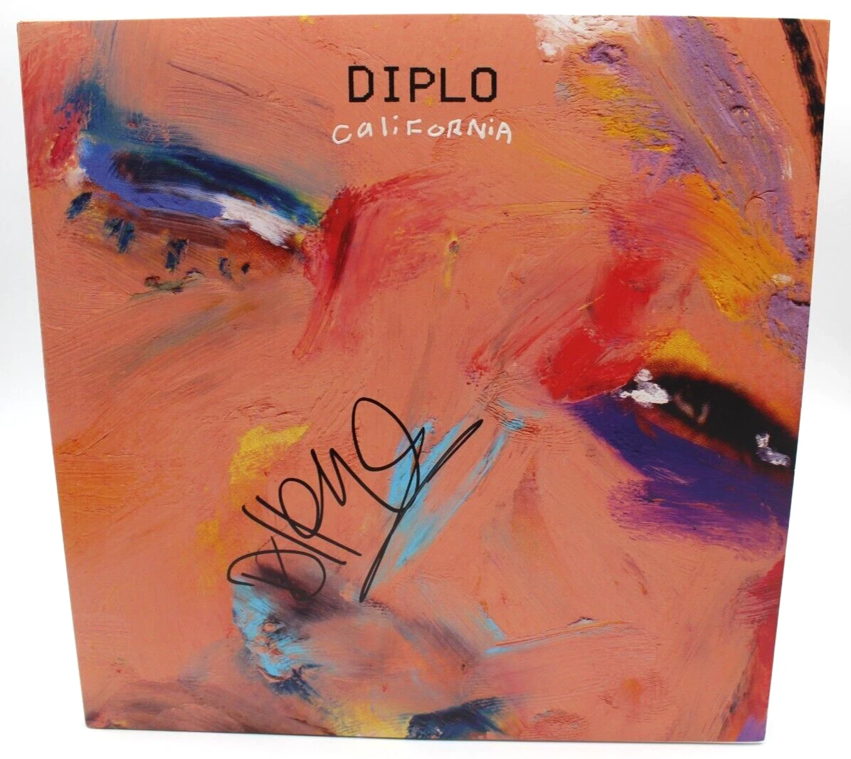 Diplo Signed California Vinyl Album Cover Insert LP W/BECKETT COA BN71256