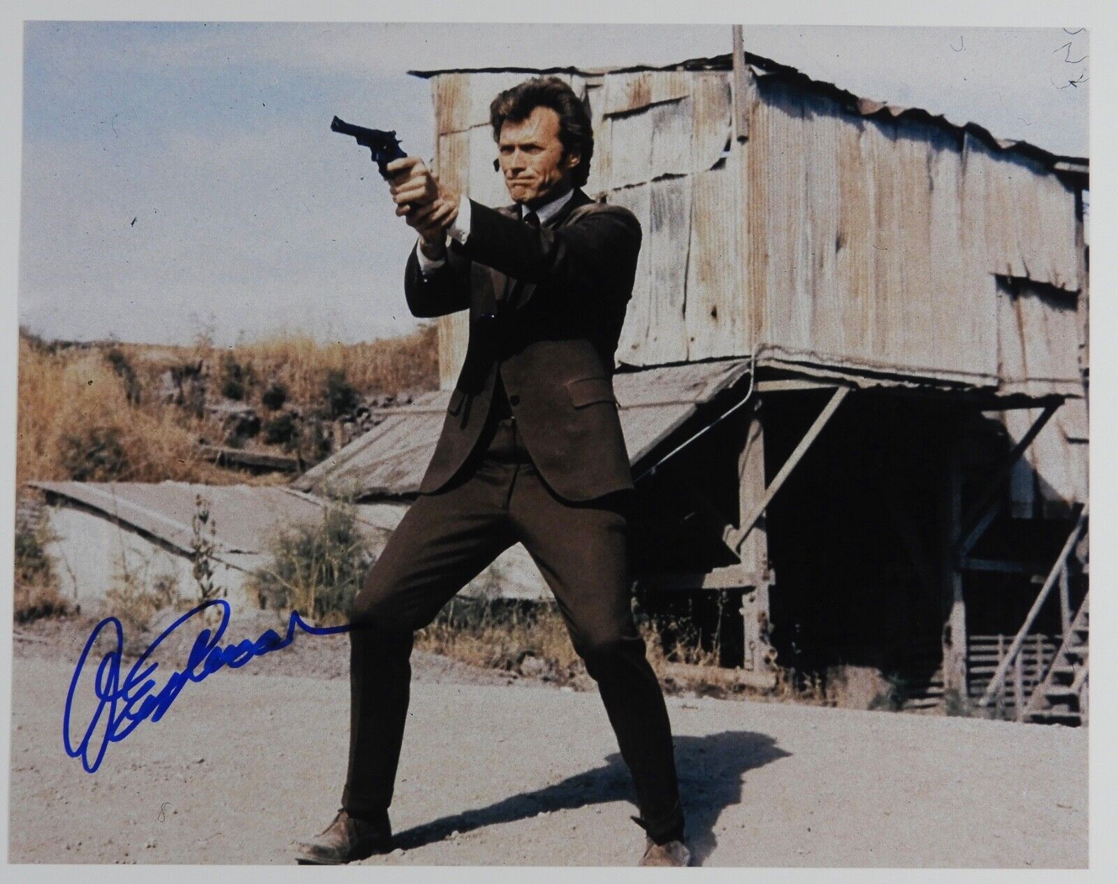 Clint Eastwood JSA Signed Autograph 11 x14 Photo Dirty Harry