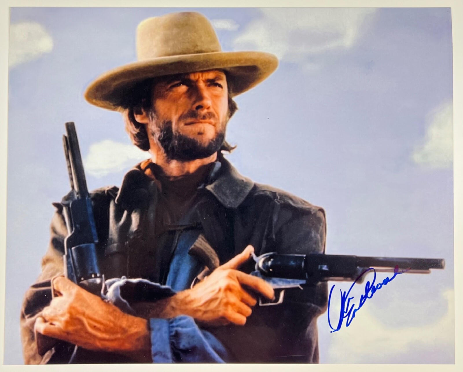 Clint Eastwood JSA Signed Autograph 16 x 20 Photo The Outlaw Josey Wales