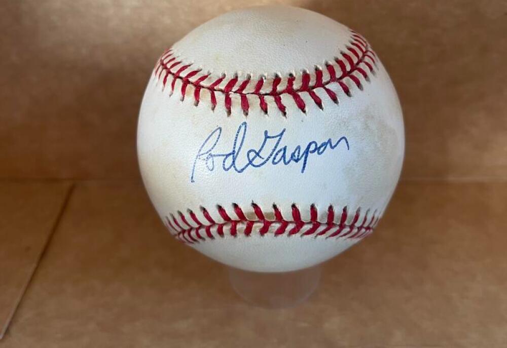 ROD GASPER METS SIGNED AUTOGRAPHED M.L. BASEBALL BECKETT AUTH