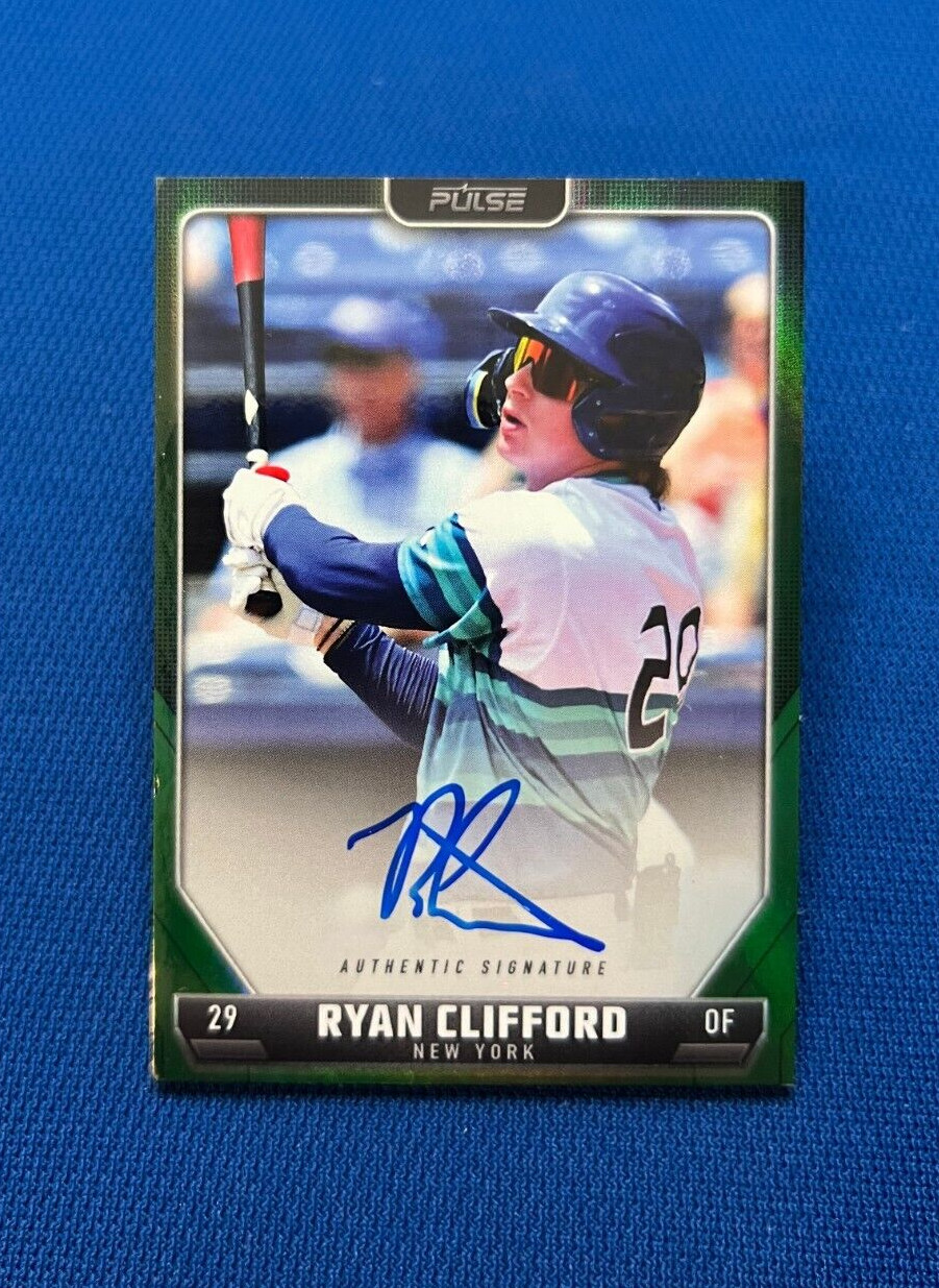 2024 PULSE RYAN CLIFFORD NEW YORK METS AUTO AUTOGRAPHED CARD #A-RCL /25
