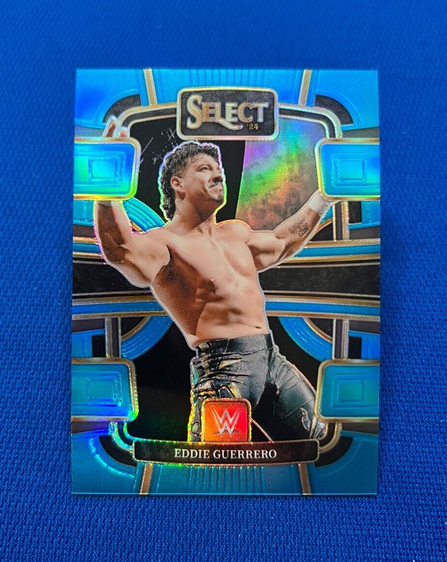 2024 PANINI SELECT EDDIE GUERRERO WWE BLUE CONCOURSE PRIZM CARD /249