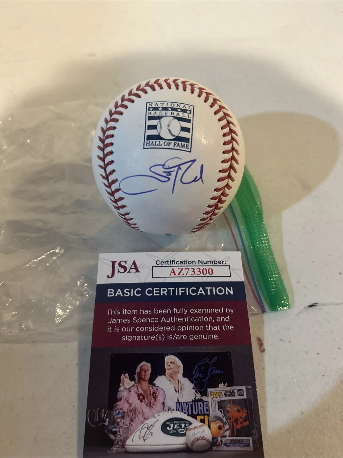 SCOTT ROLEN SIGNED AUTOGRAPH ROMLB HOF LOGO BASEBALL JSA COA PHILLIES REDS BALL