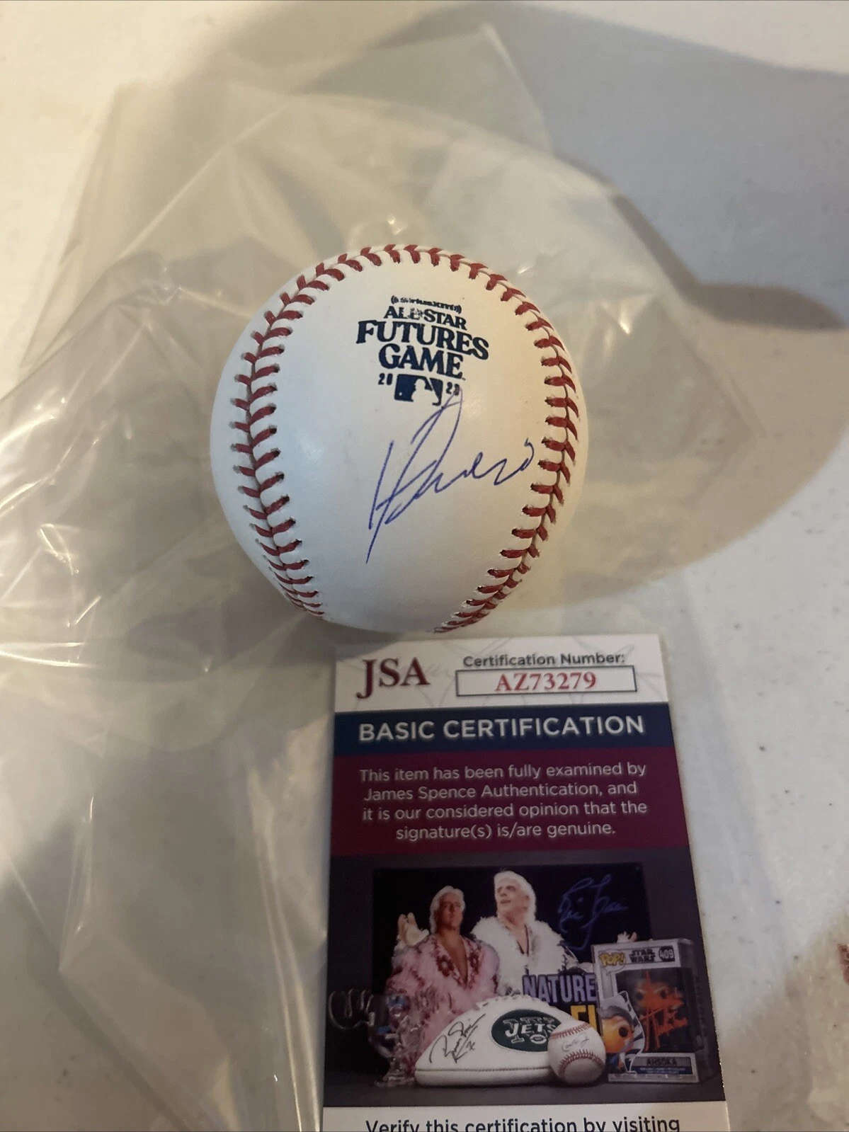 CHICAGO WHITE SOX- EDGAR QUERO SIGNED AUTOGRAPH 2023 FUTURES GAME BALL JSA COA