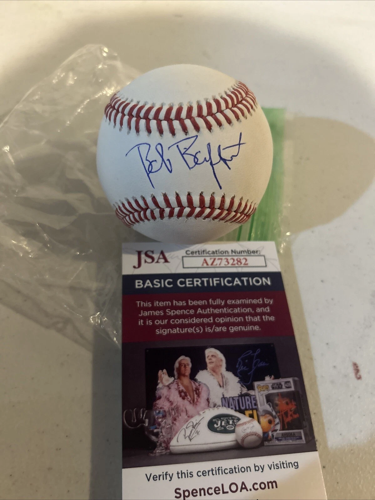 BOB BAFFERT SIGNED AUTOGRAPH ROMLB BASEBALL JSA COA HORSE RACING TRIPLE CROWN