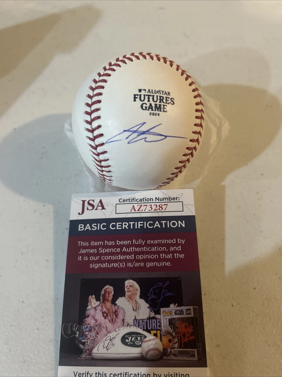 COLSON MONTGOMERY SIGNED AUTOGRAPH 2024 FUTURES GAME BASEBALL JSA COA WHITE SOX