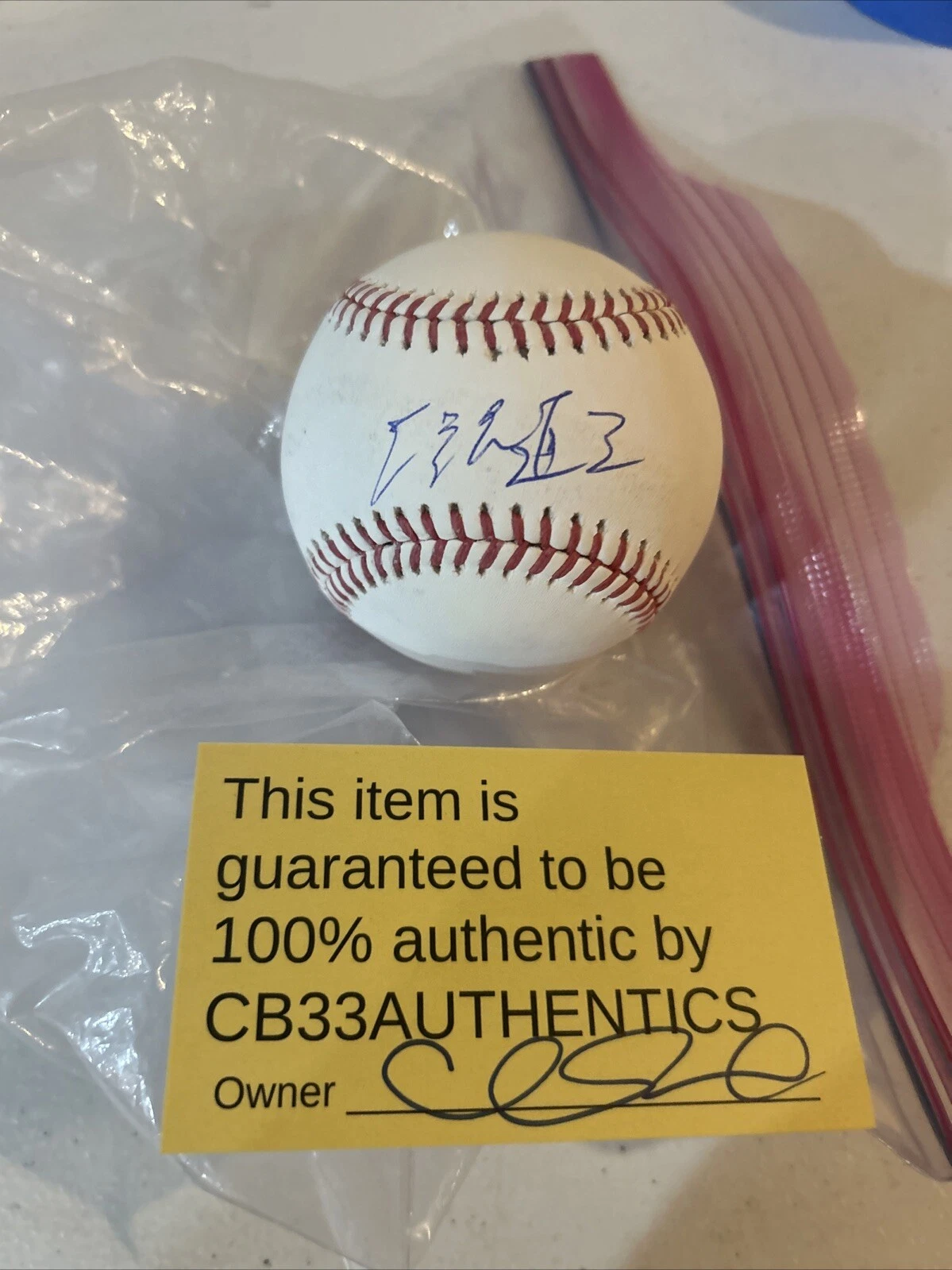 BOSTON RED SOX- NAOYUKI UWASAWA SIGNED AUTOGRAPH KANJI BASEBALL ROMLB BALL COA