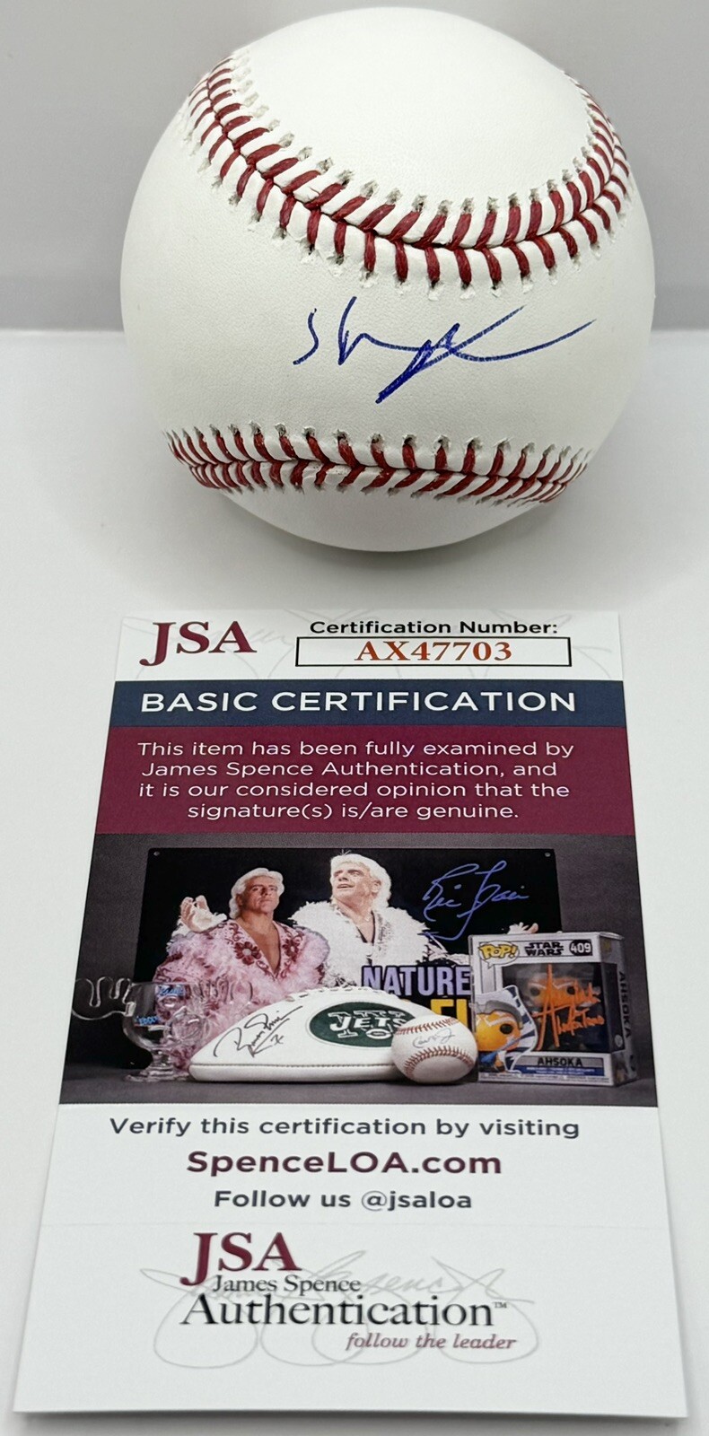 Hal Steinbrenner Signed Autographed OML Baseball New York Yankees JSA COA