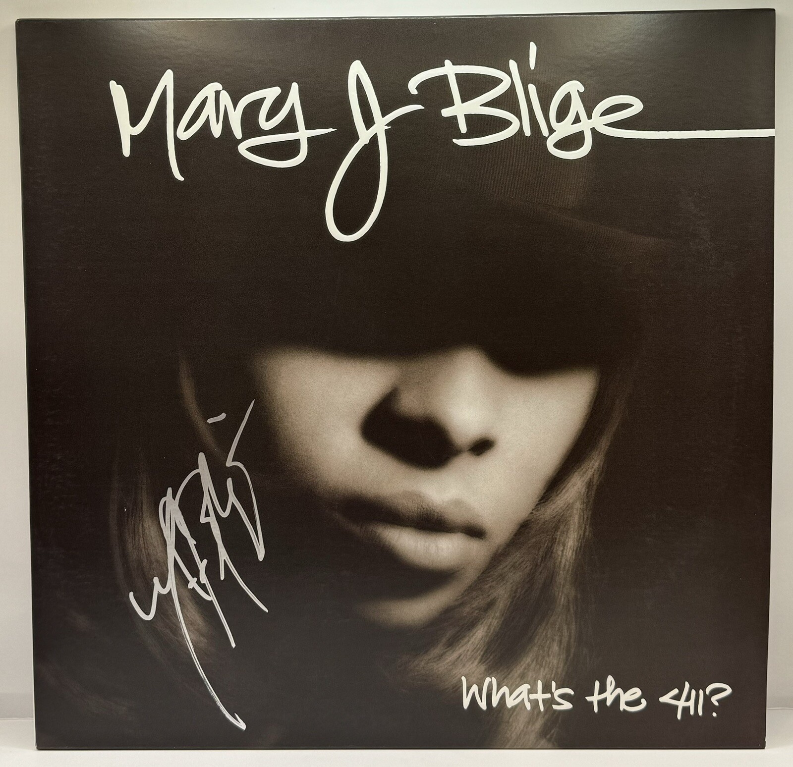 Mary J Blige　直筆 サイン　ポスター Mary J Blige直筆 サインポスター