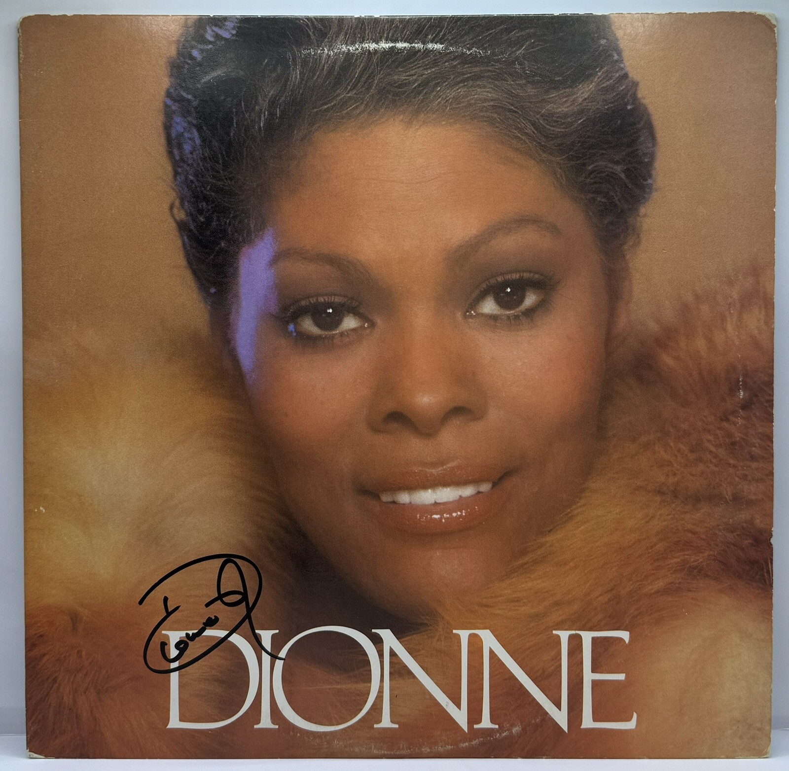 Dionne Warwick Signed Autographed Self Titled Vinyl Record JSA COA
