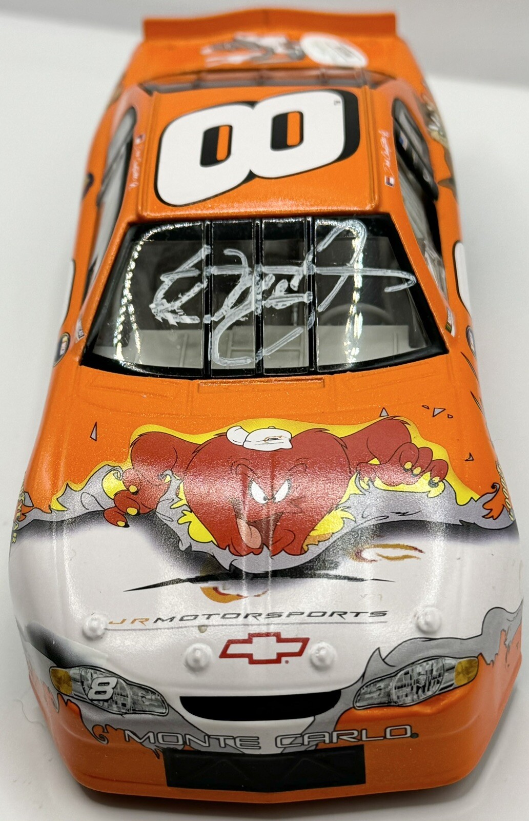 Dale Earnhardt Jr Signed Autographed 1:24 Diecast Race Car Looney Tunes Chevy