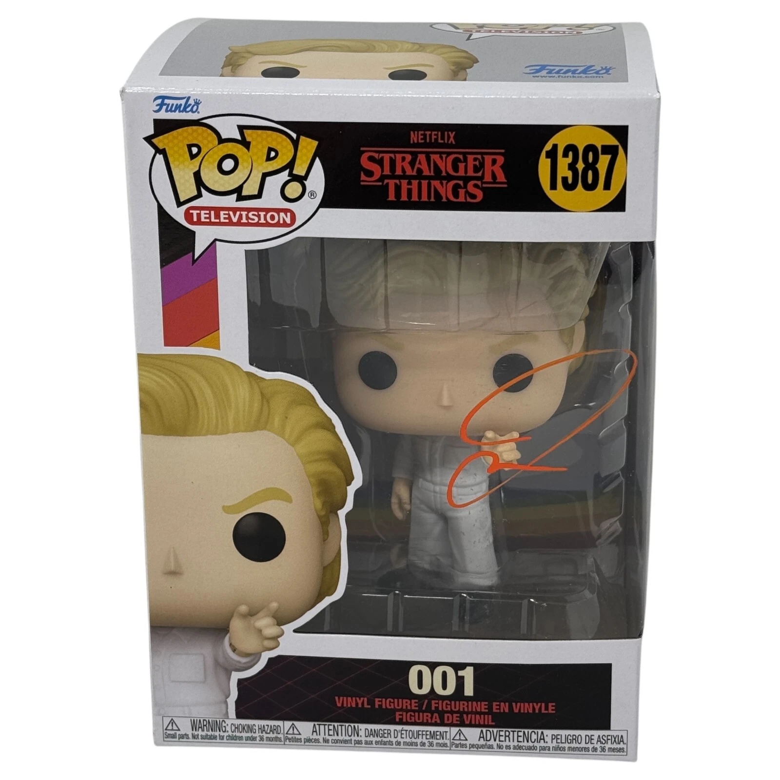 Jamie Campbell Bower Signed Stranger Things 001 Funko Pop Autograph Beckett COA