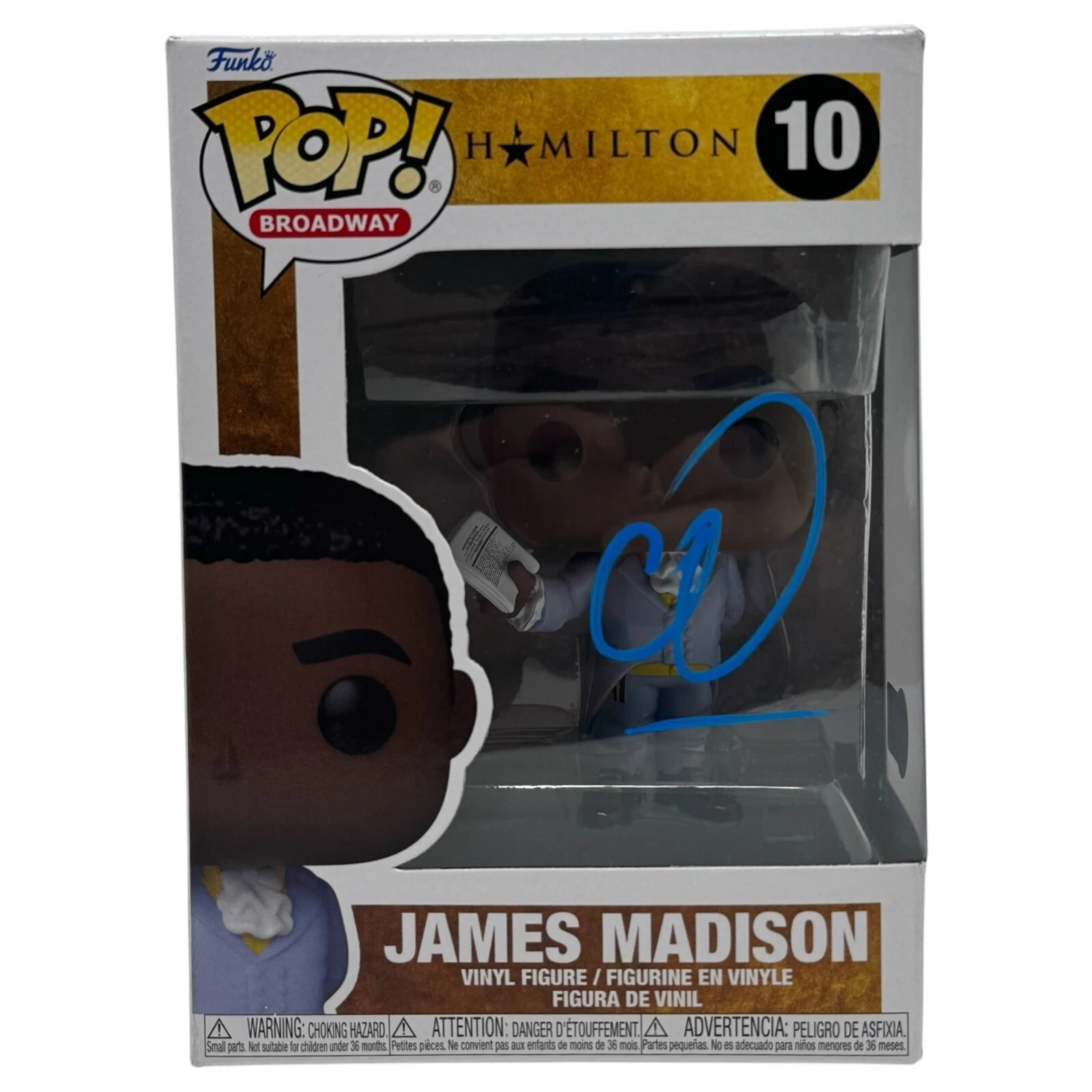 Okieriete Onaodowan Signed James Madison Funko Pop HAMILTON Autograph Beckett