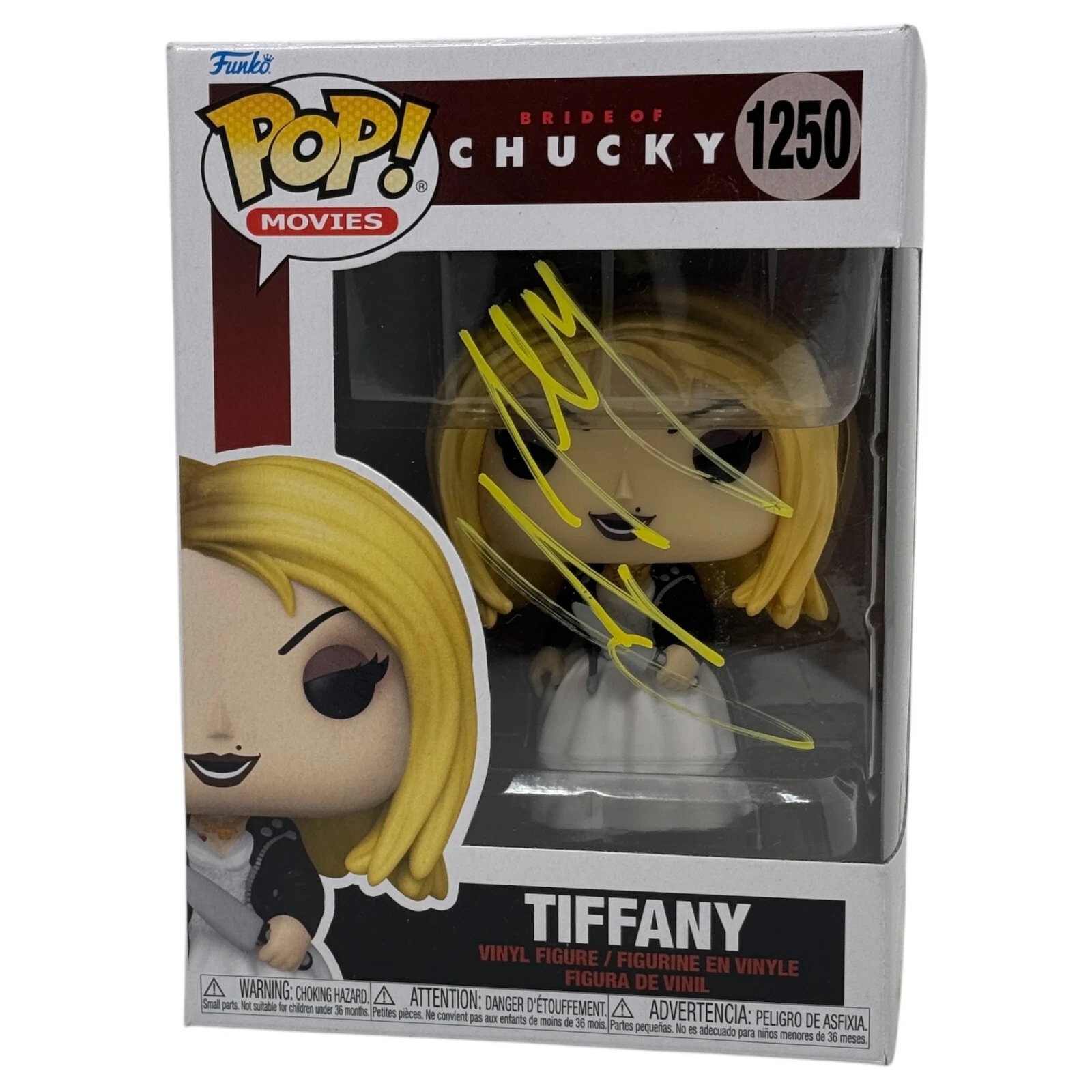 Jennifer Tilly Signed Tiffany Funko Pop Autograph Bride of Chucky Beckett COA
