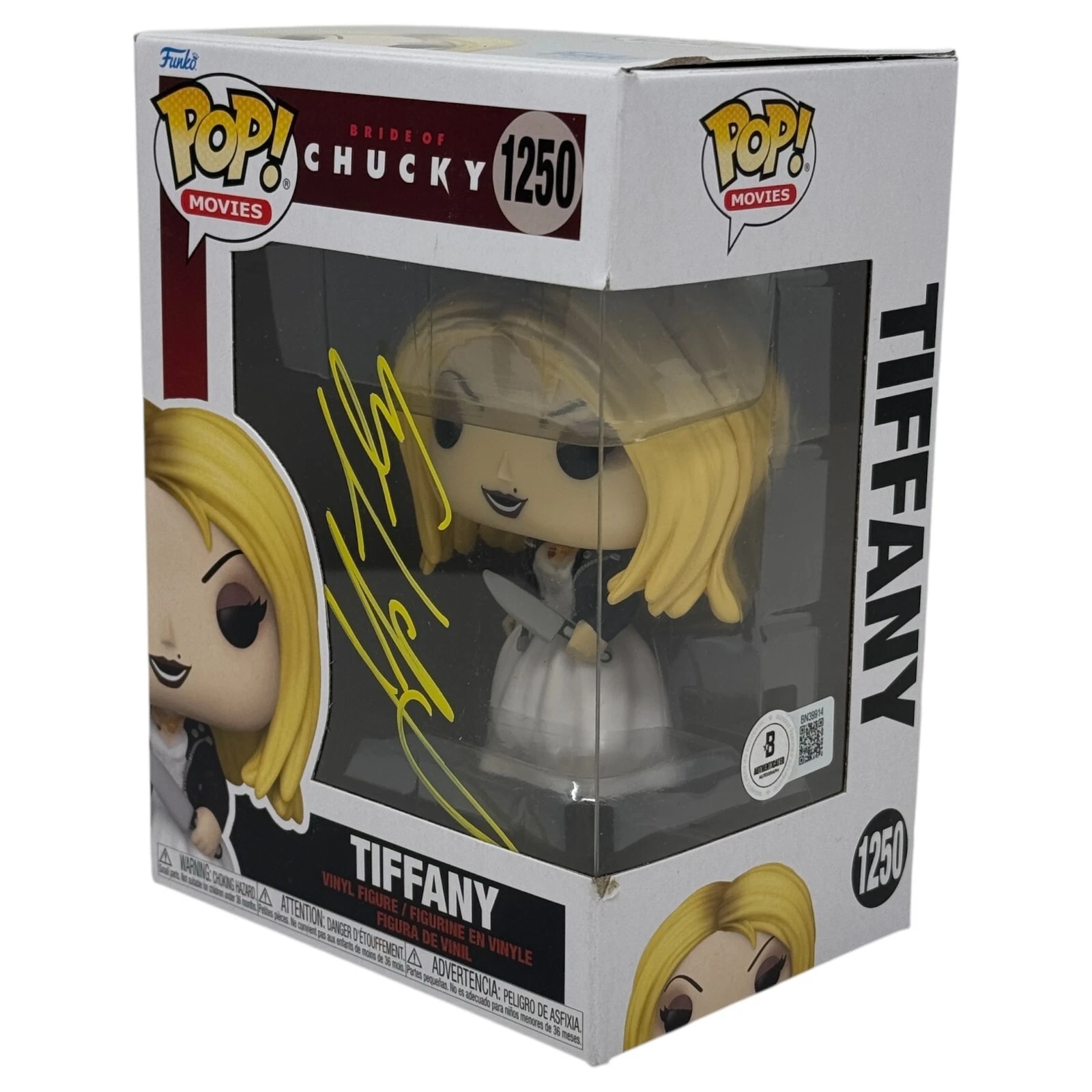 Jennifer Tilly Signed Tiffany Funko Pop Autograph Bride of Chucky Beckett COA