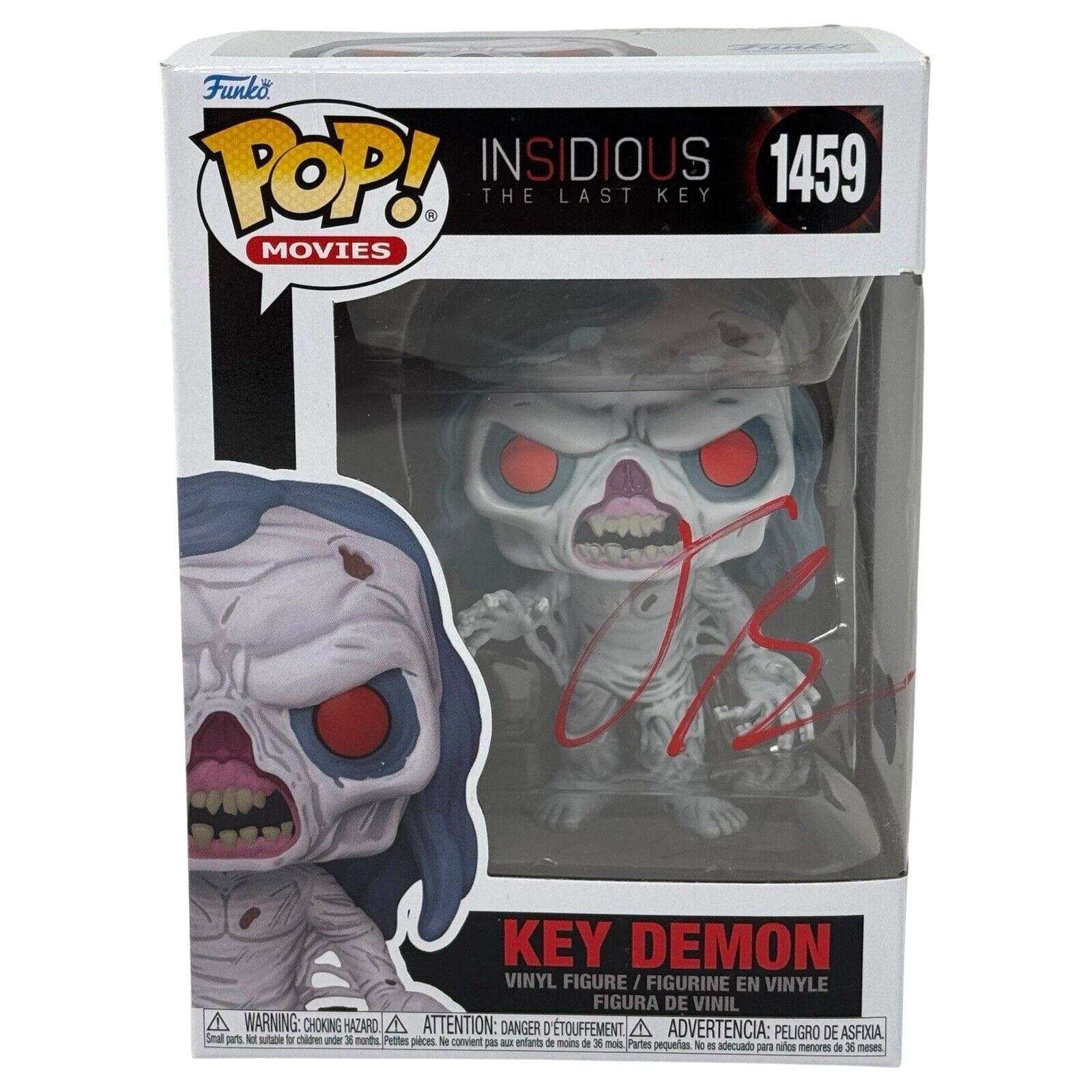 Jason Blum Signed Insidious Funko Pop Key Demon #1459 Autograph Beckett COA