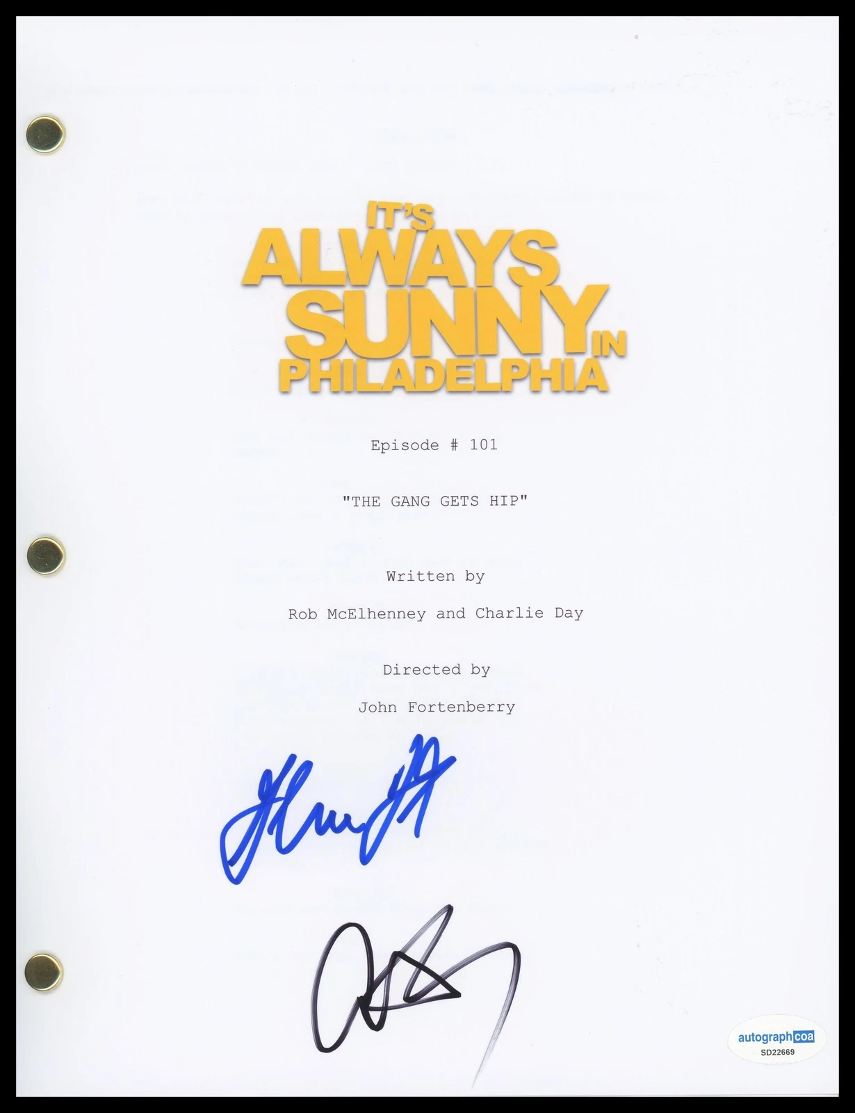 Charlie Day & Glenn Howerton 