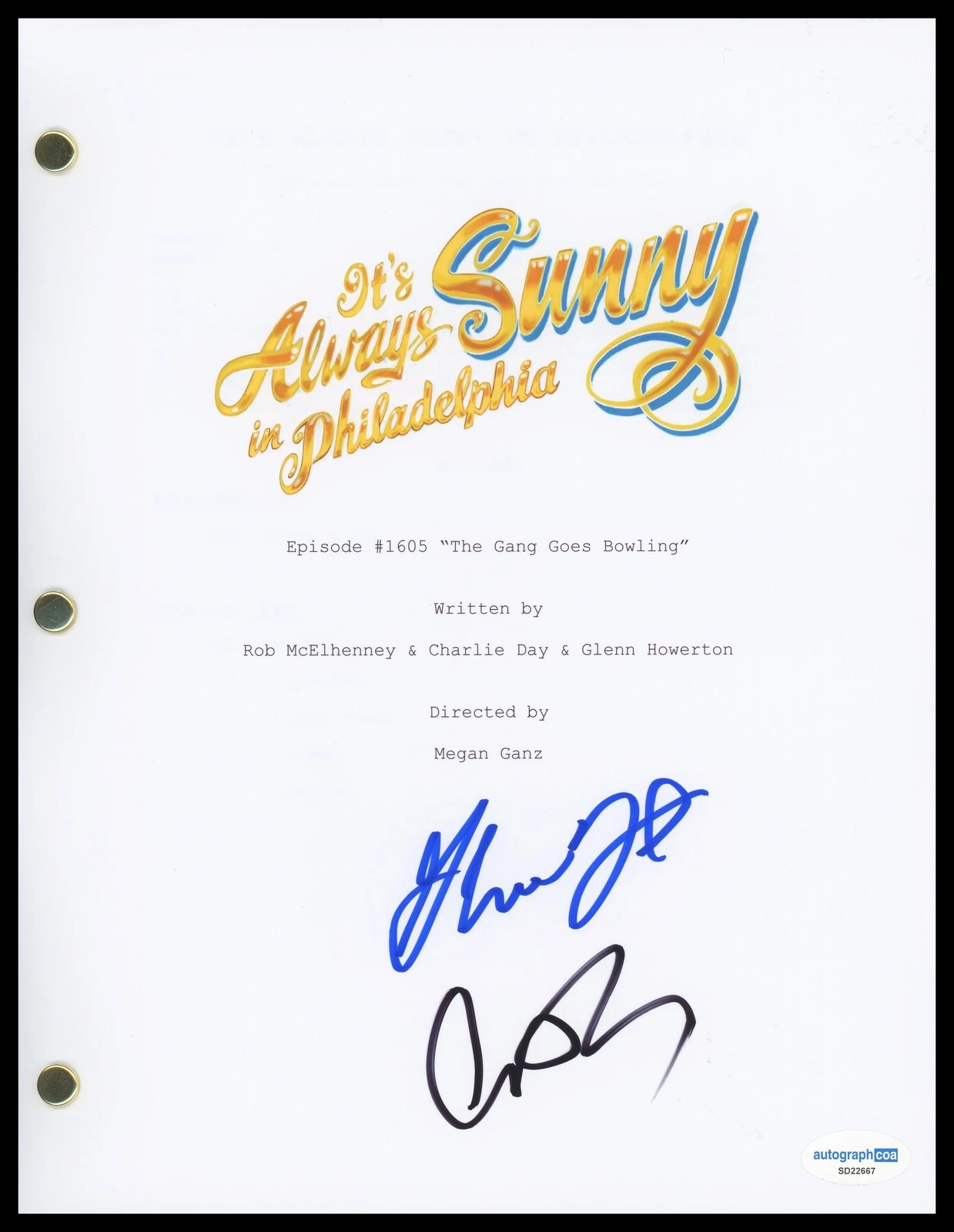 Charlie Day & Glenn Howerton 