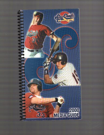 LOT OF 4 SYRACUSE CHIEFS BASEBALL MEDIA GUIDES+BONUS 00,01,02+08 SYRACUSE NY COLLECTIBLE MEMORABILIA