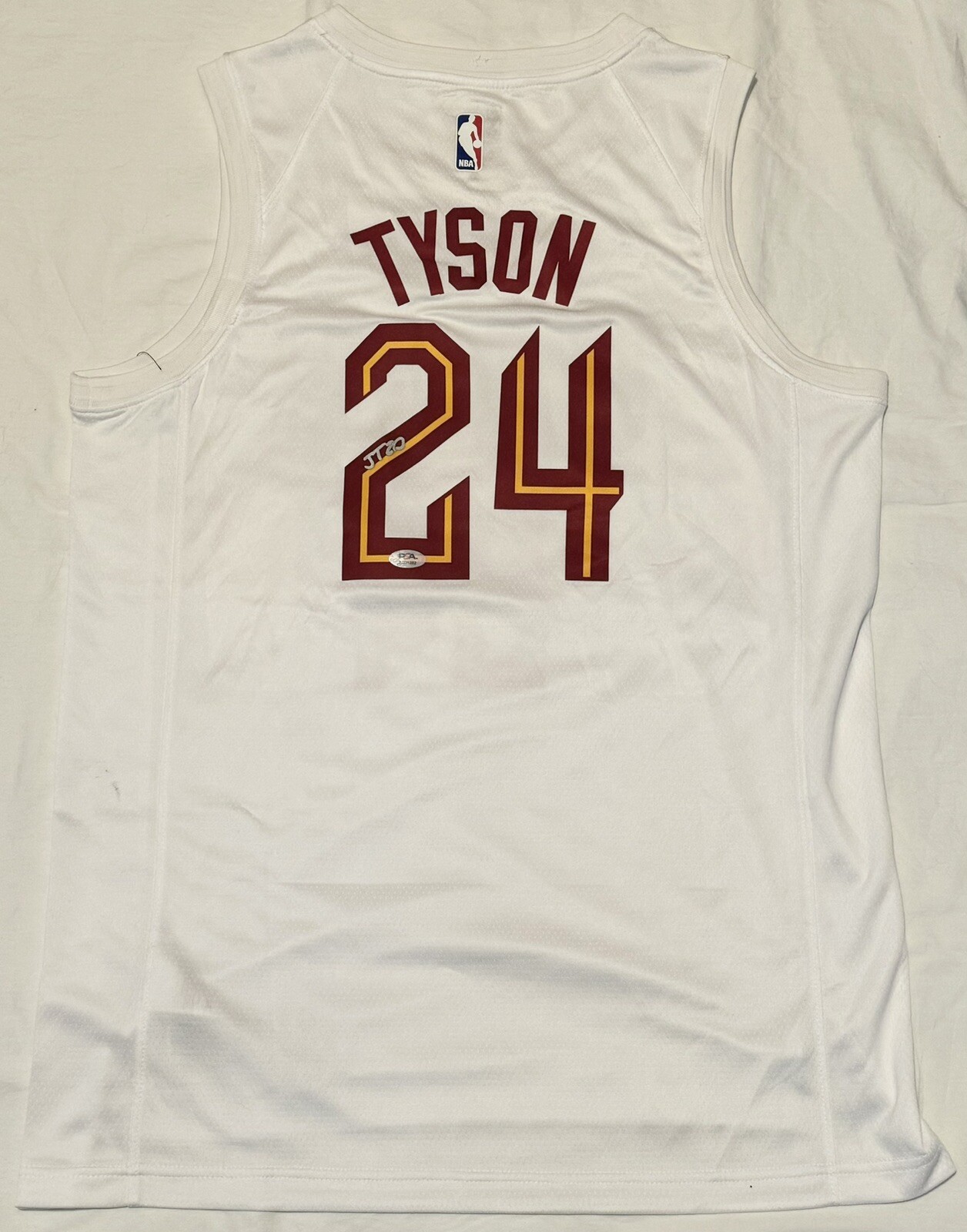 Jaylon Tyson Signed Autographed Cleveland Cavaliers Jersey PSA/DNA