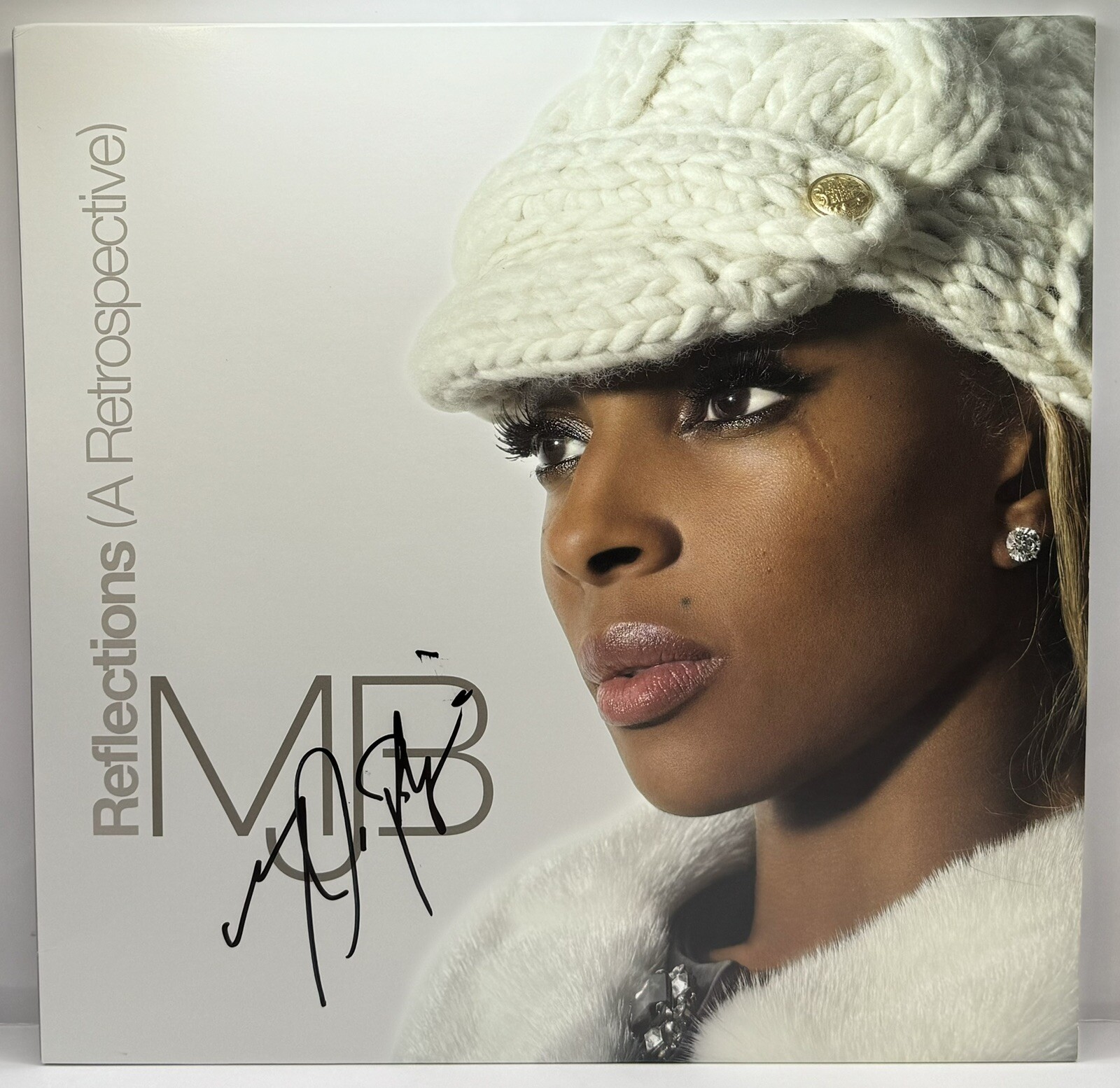 Mary J Blige Signed Autographed Reflections Vinyl Record JSA COA