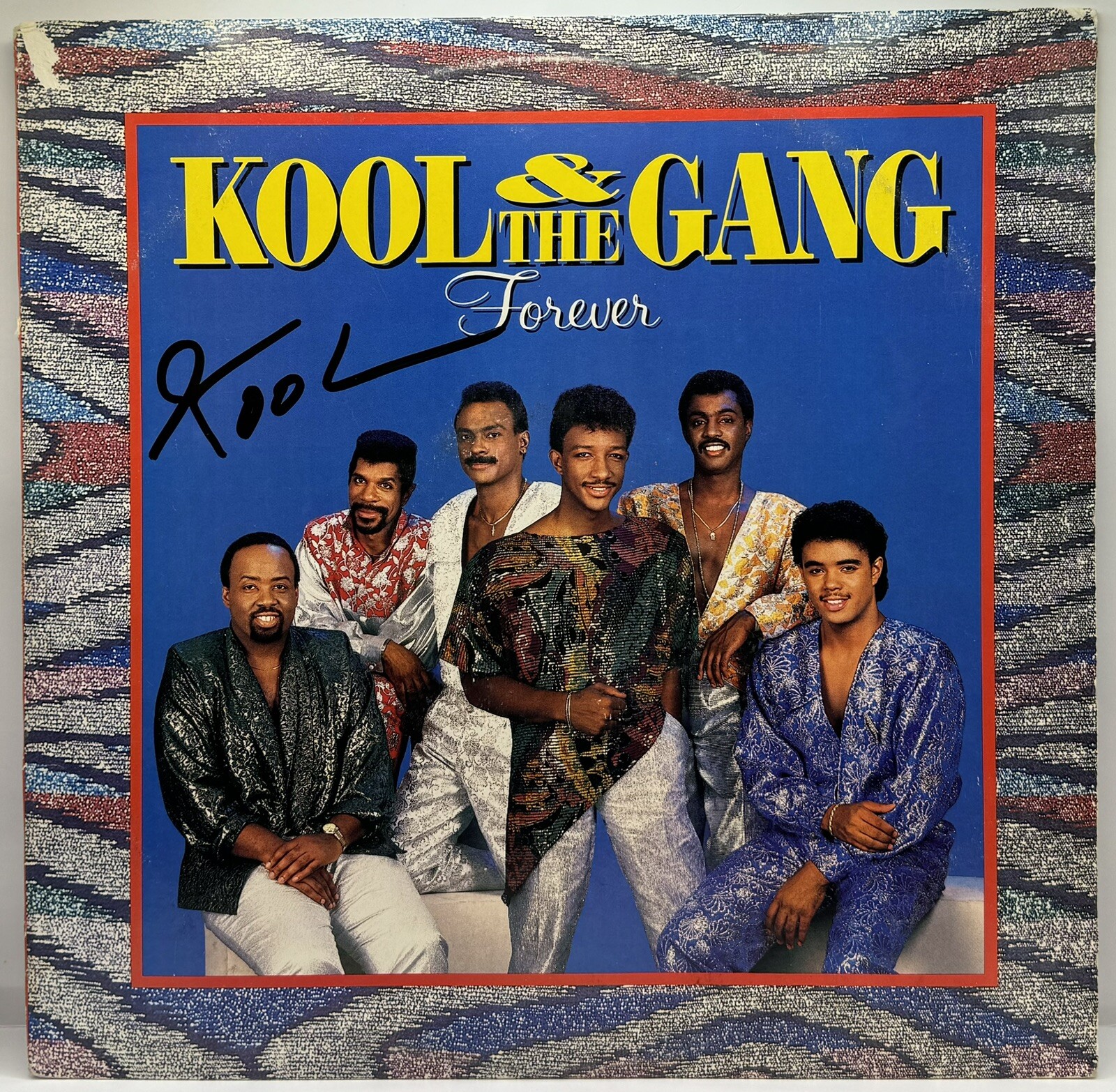 Robert “Kool” Bell Signed Autographed Kool & The Gang Forever Vinyl Record JSA