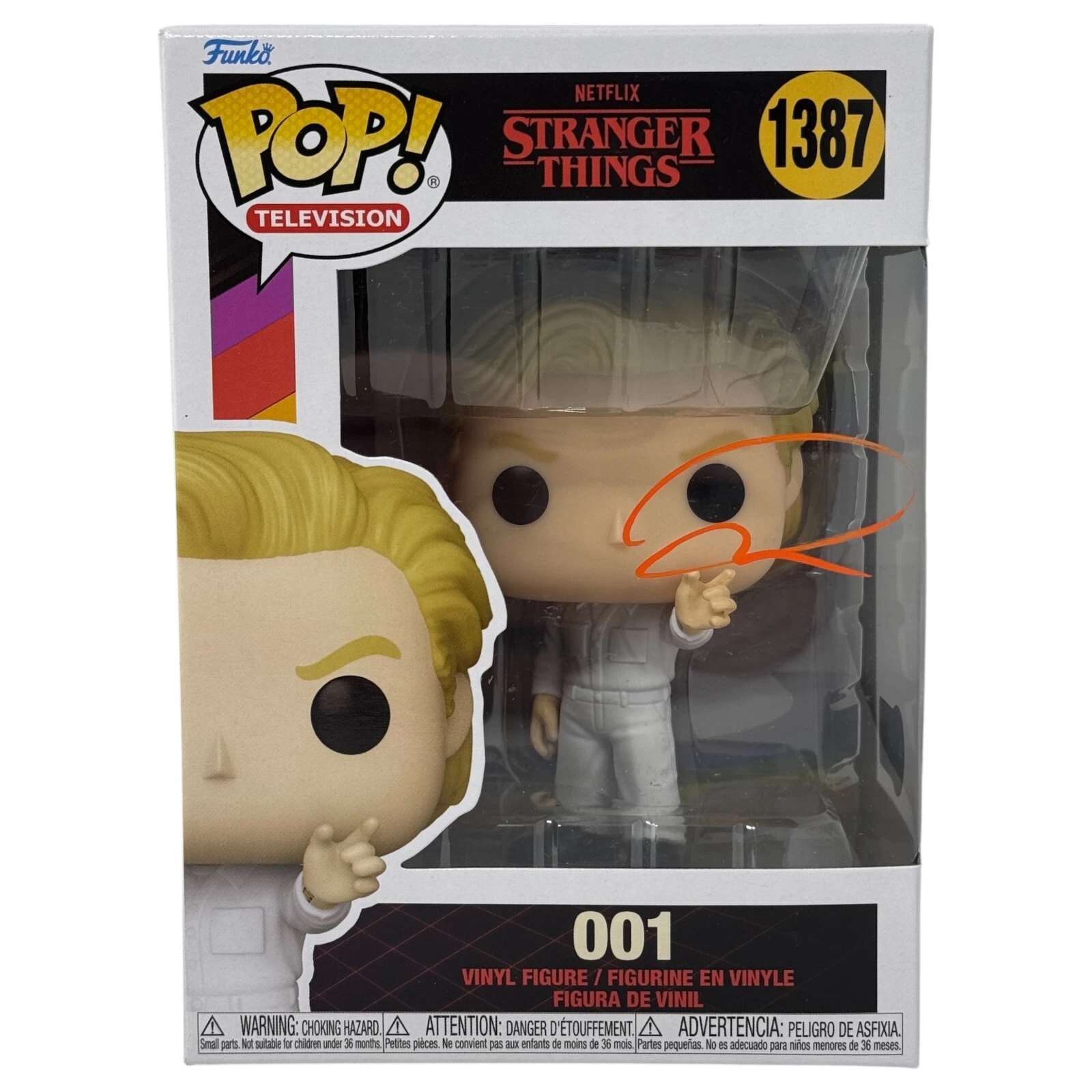 Jamie Campbell Bower Signed Stranger Things 001 Funko Pop Autograph Beckett COA