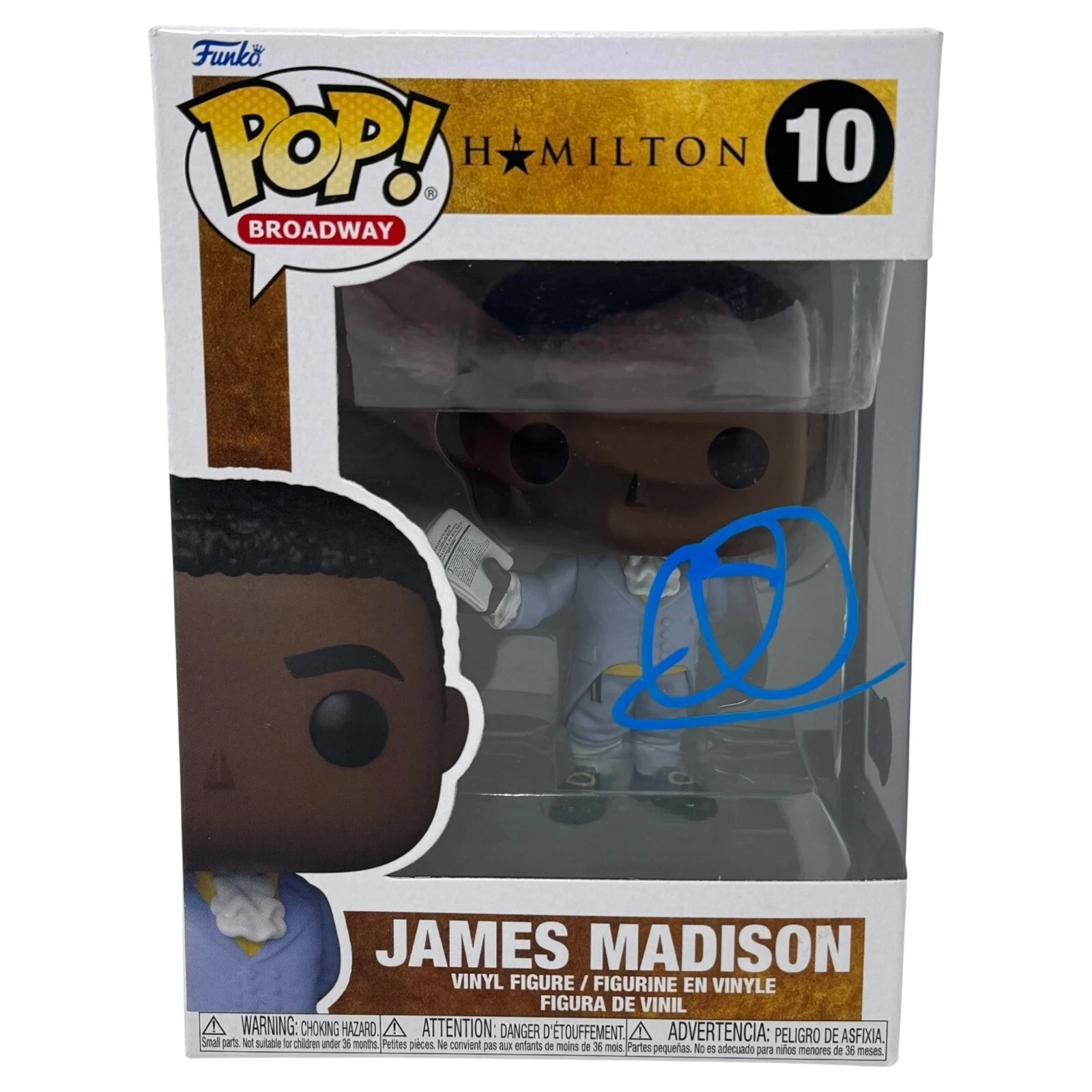 Okieriete Onaodowan Signed James Madison Funko Pop HAMILTON Autograph Beckett