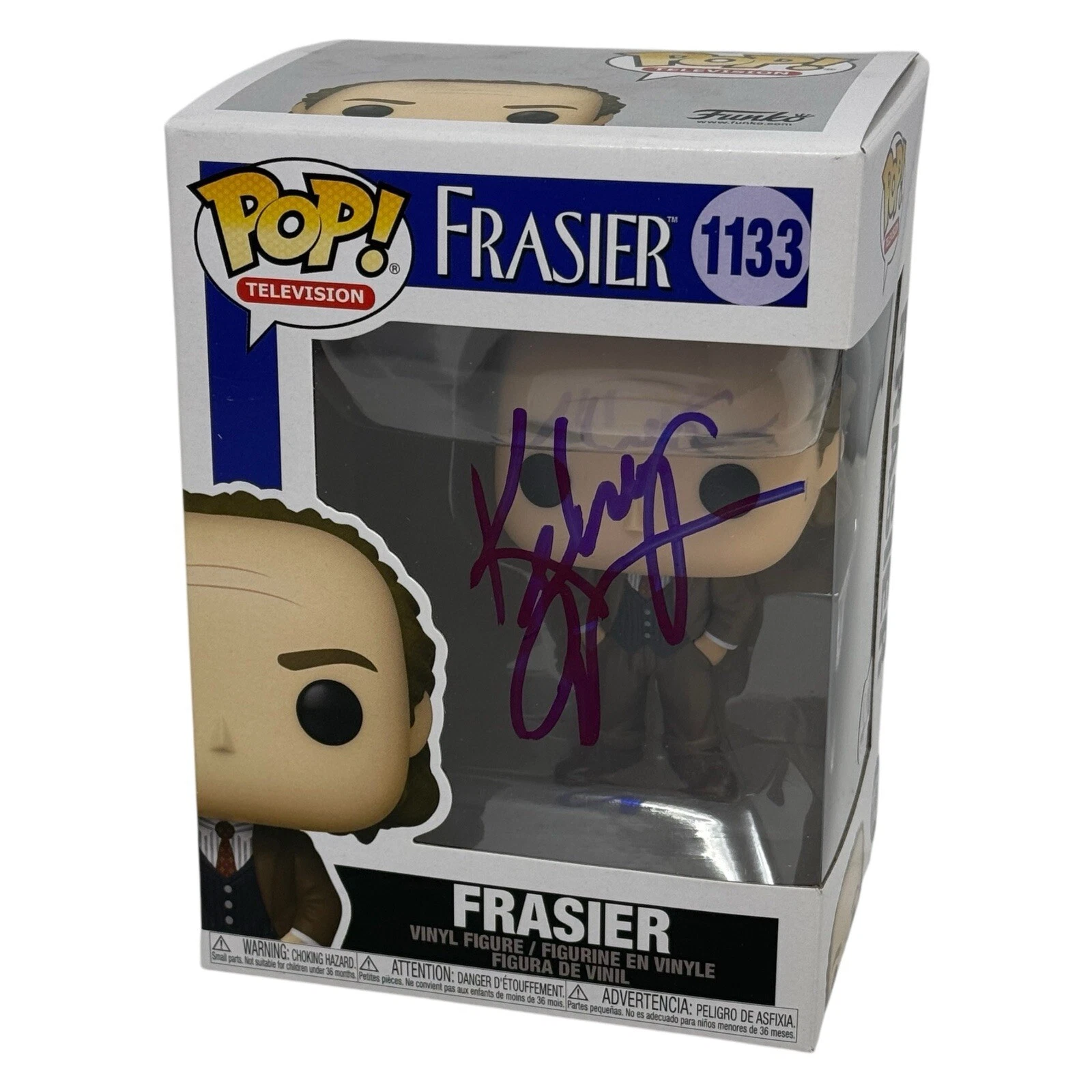 Kelsey Grammer Signed FRASIER Funko Pop #1133 Autograph Figure Beckett COA