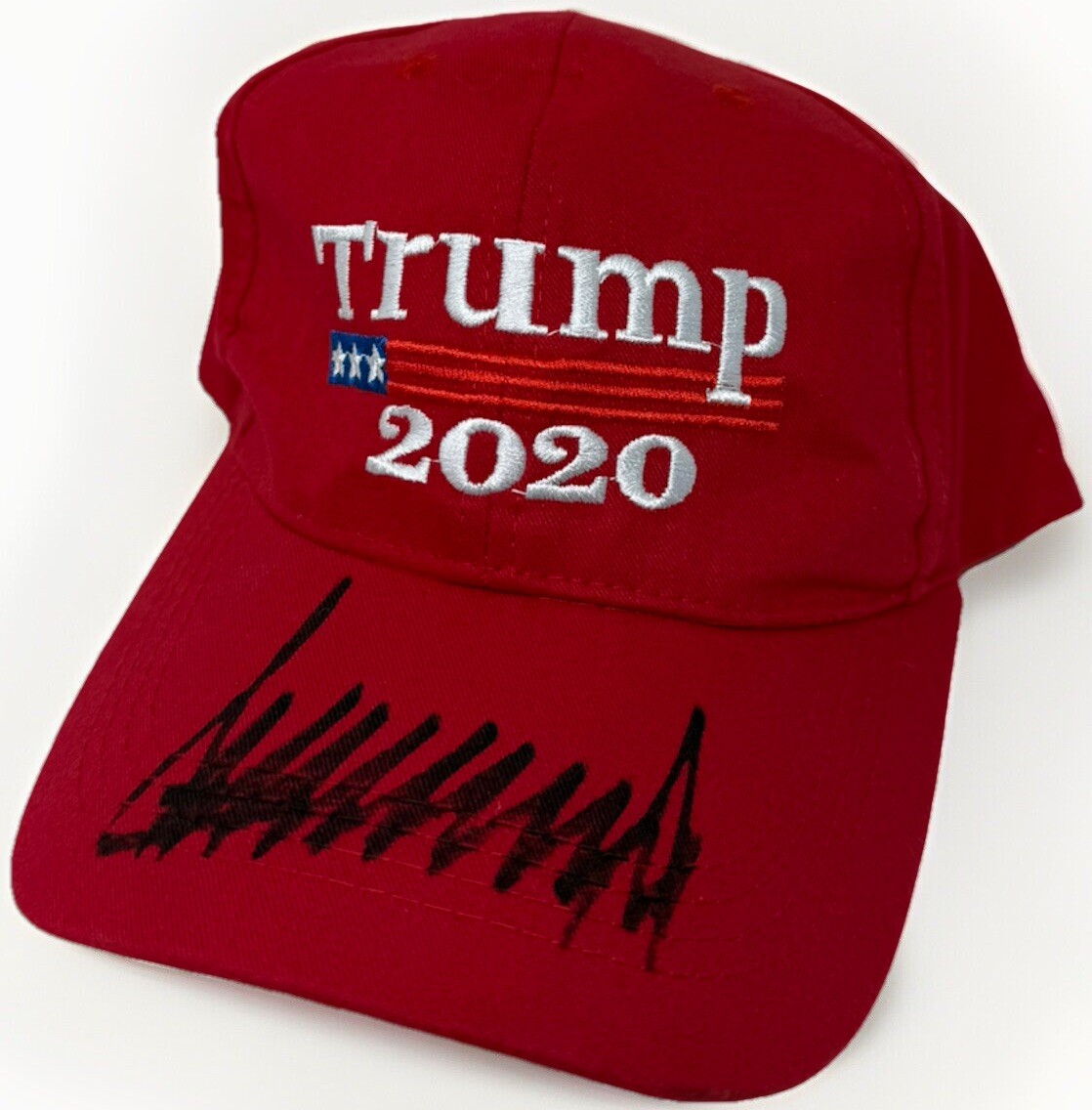 PSA/DNA 47th US President DONALD TRUMP Autographed Red American Hat