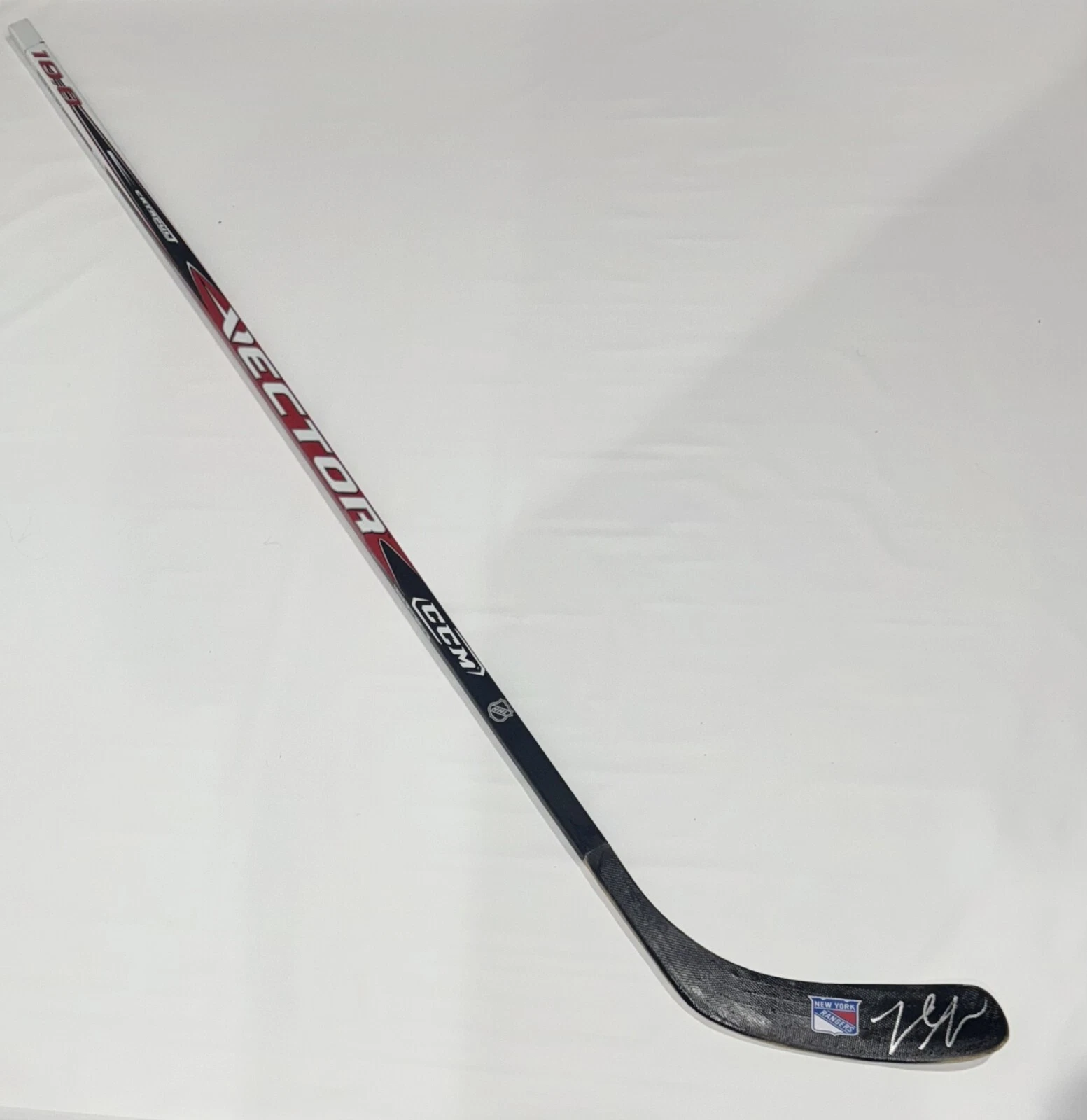 JACOB TROUBA SIGNED FULL-SIZE HOCKEY STICK NEW YORK RANGERS JSA COA