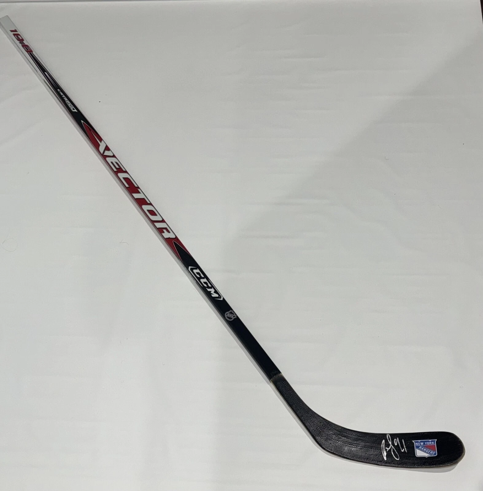 REILLY SMITH SIGNED FULL-SIZE HOCKEY STICK NEW YORK RANGERS JSA COA COLLECTIBLE MEMORABILIA