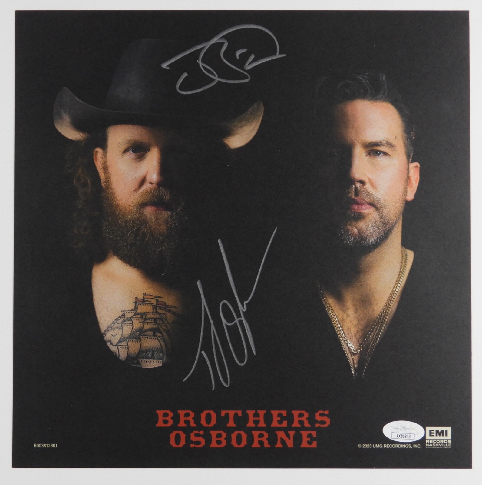 Brothers Osborne JSA Signed Autograph Album Record Vinyl