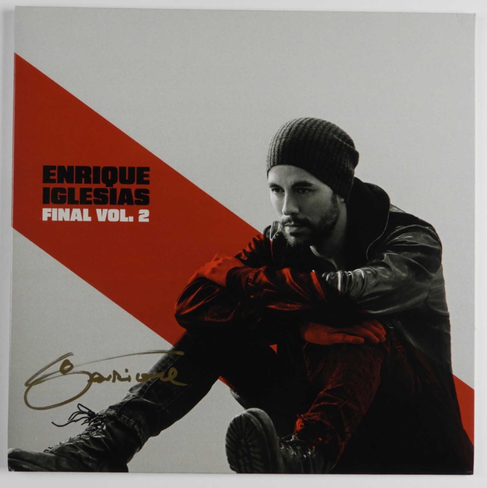 Enrique Iglesias JSA Signed Autograph Album Record Vinyl Final Vol. 2