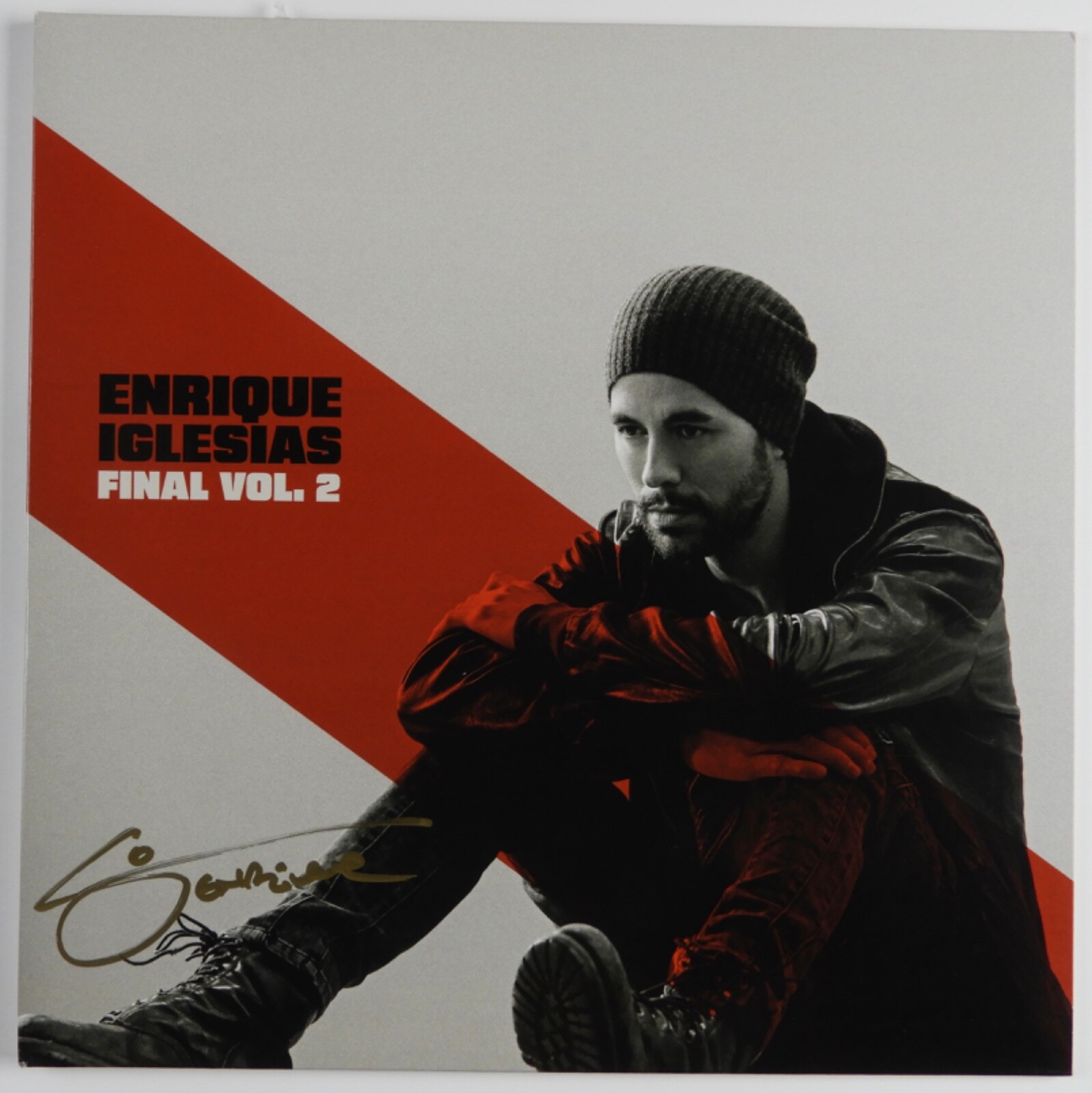 Enrique Iglesias JSA Signed Autograph Album Record Vinyl Final Vol. 2