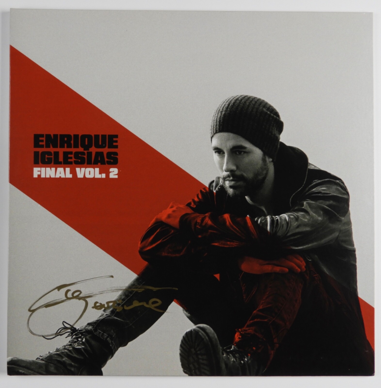 Enrique Iglesias JSA Signed Autograph Album Record Vinyl Final Vol. 2
